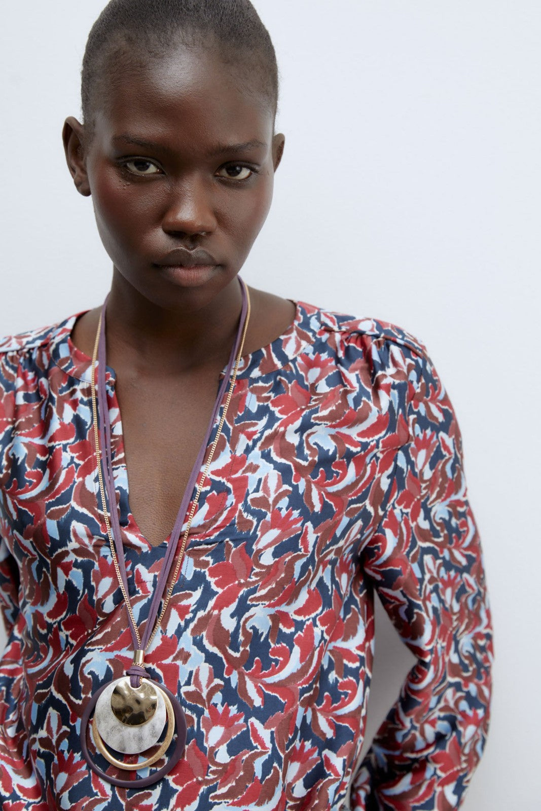 Sfera Basic long-sleeved top - Blue Acid 3 Shaws Department Stores