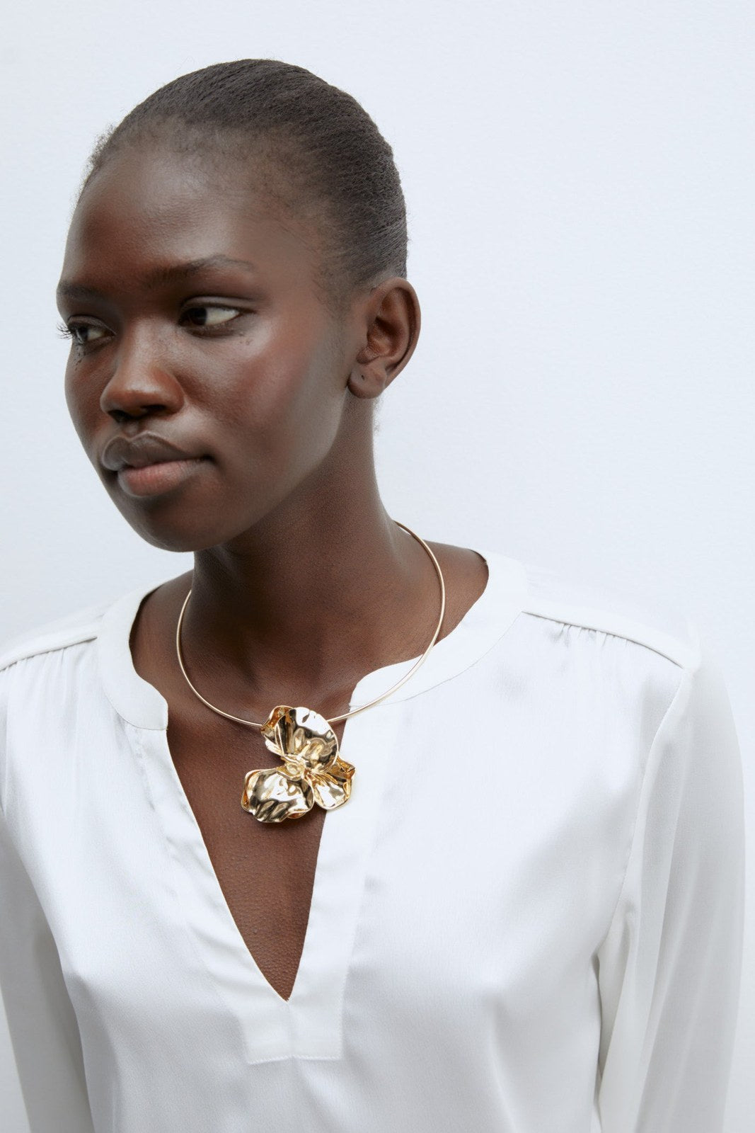 Sfera Basic long-sleeved top - White 2 Shaws Department Stores
