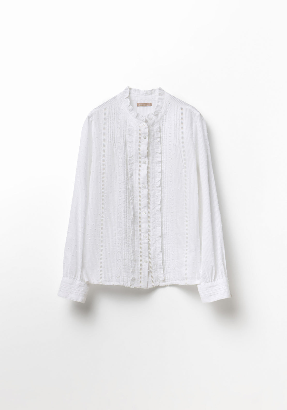 Romantic-Style Shirt - White