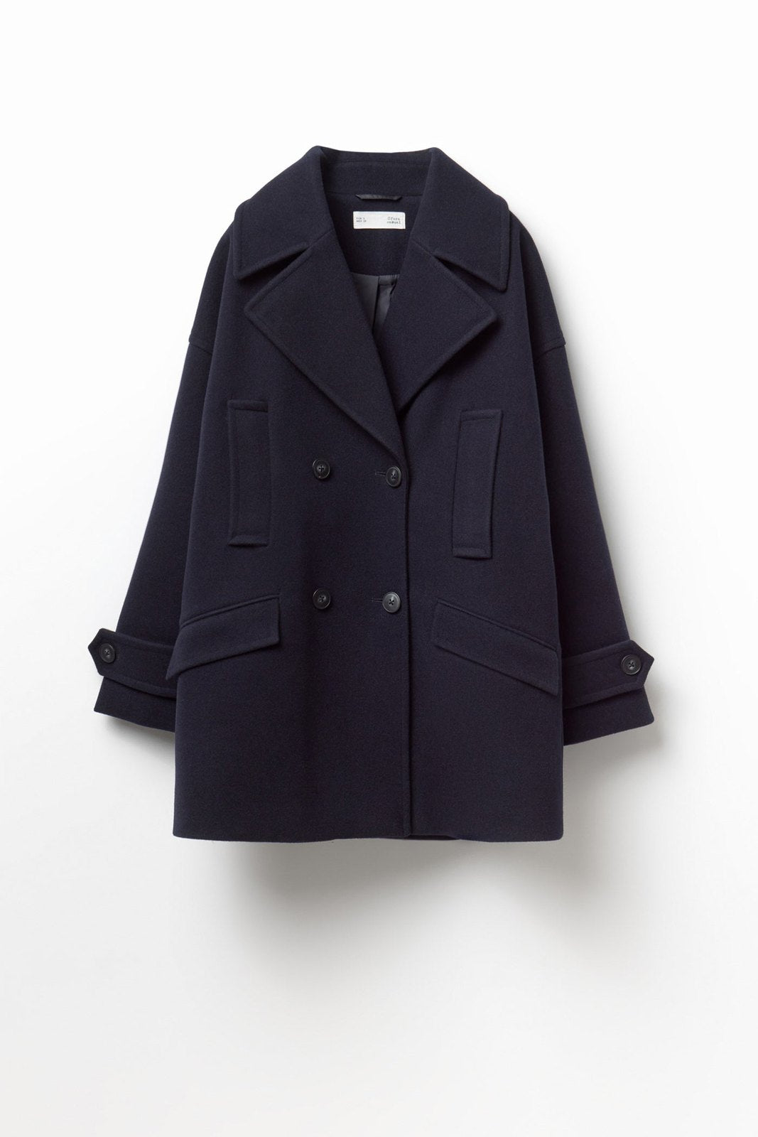 Wool Coat - Blue