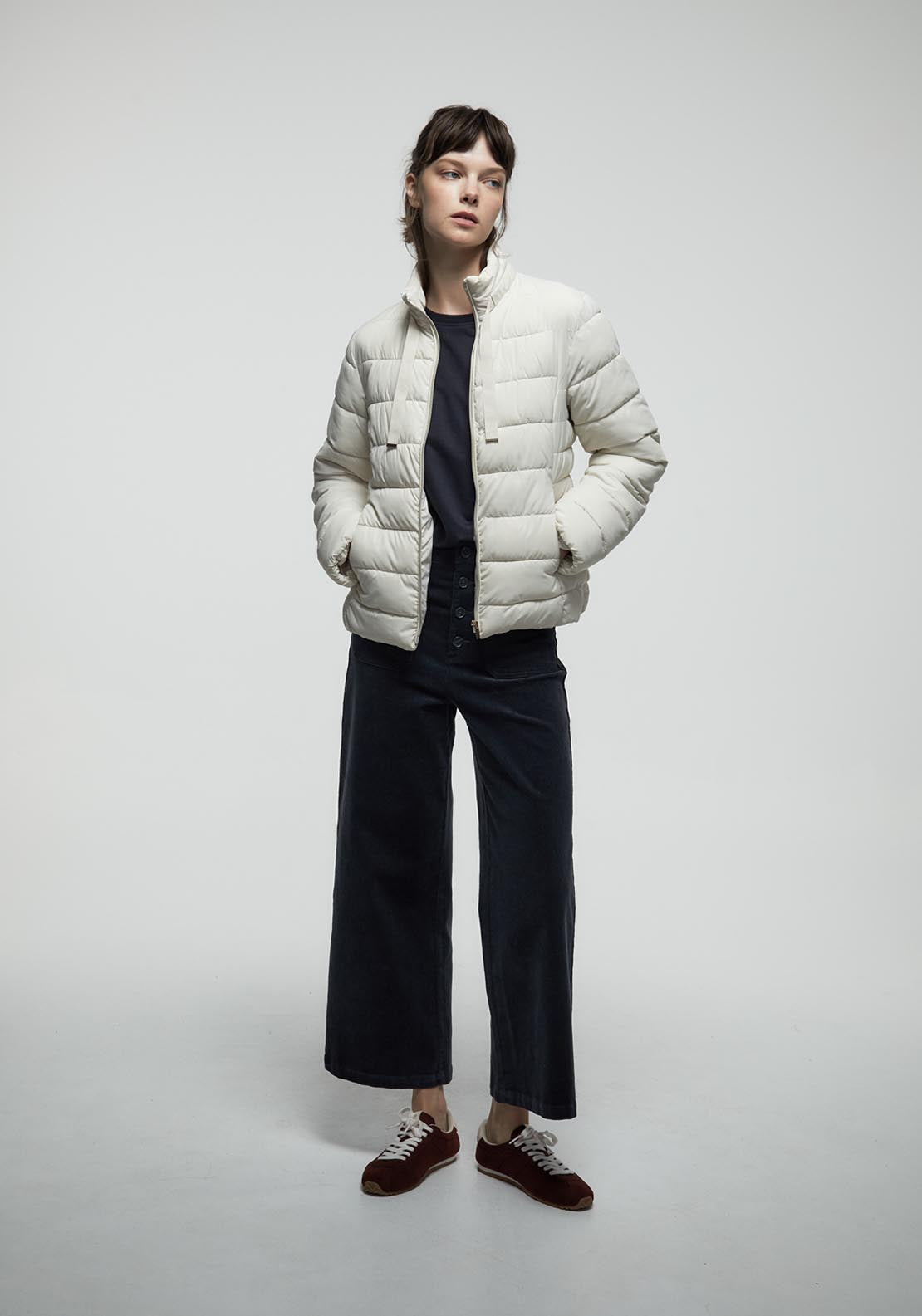 Sfera Basic Parka - Cream 3 Shaws Department Stores