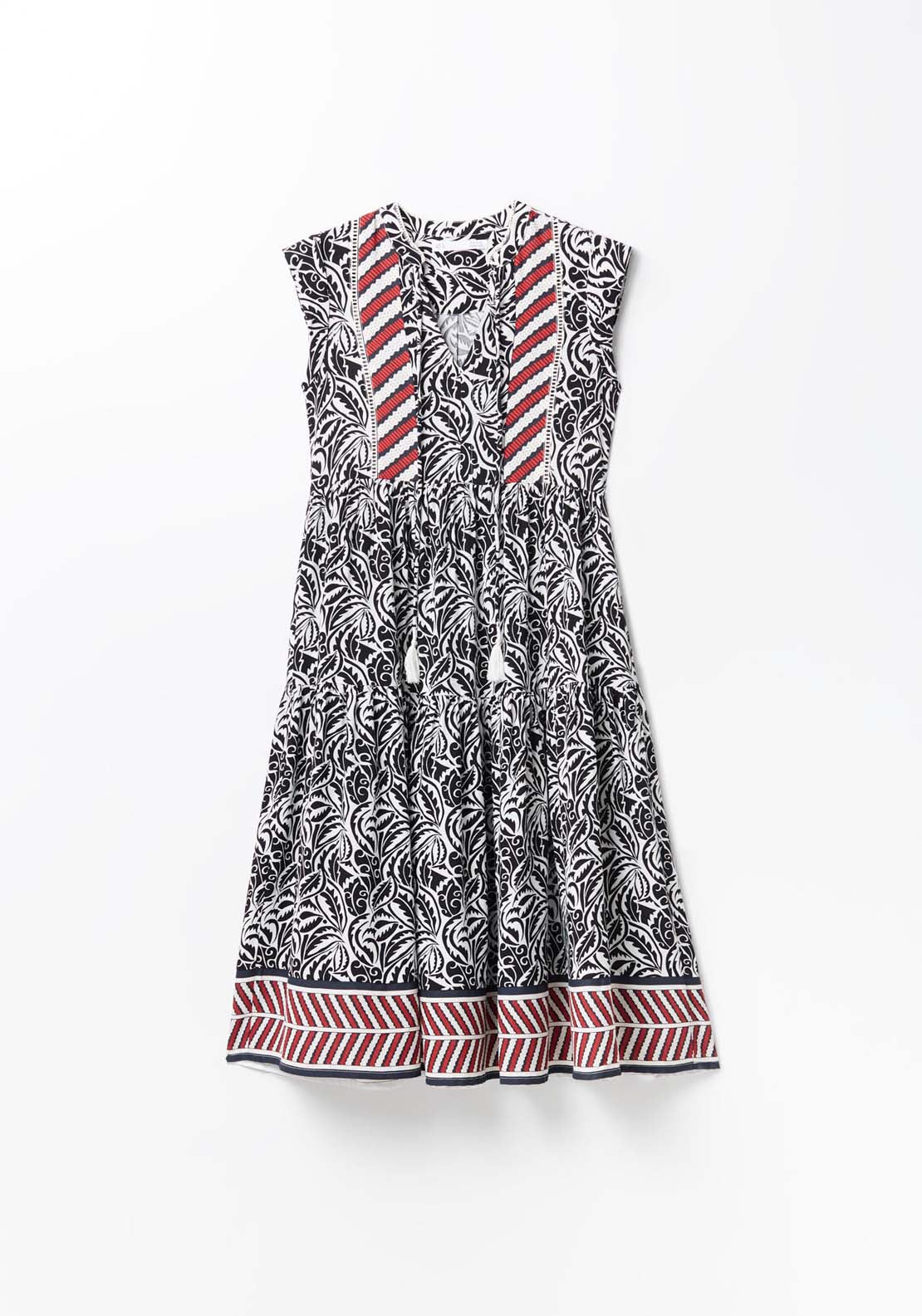 Sfera Sleeveless Printed Dress 4 Shaws Department Stores