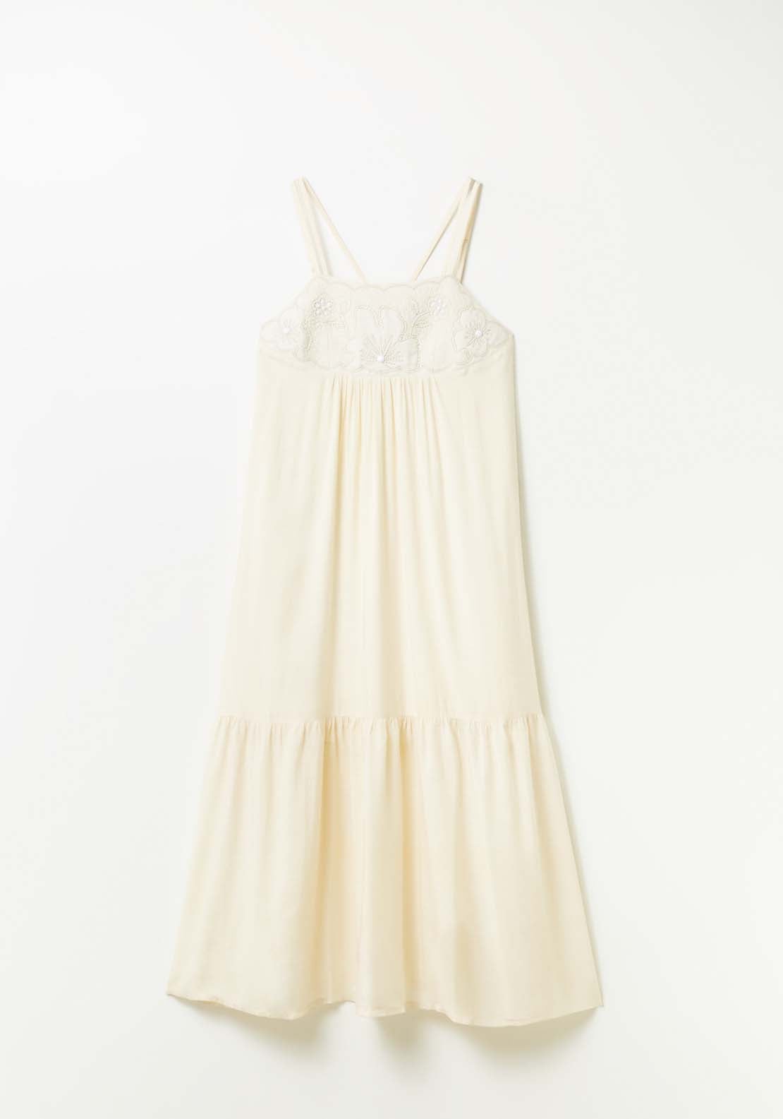 Sfera Strappy Embroidered Dress 5 Shaws Department Stores