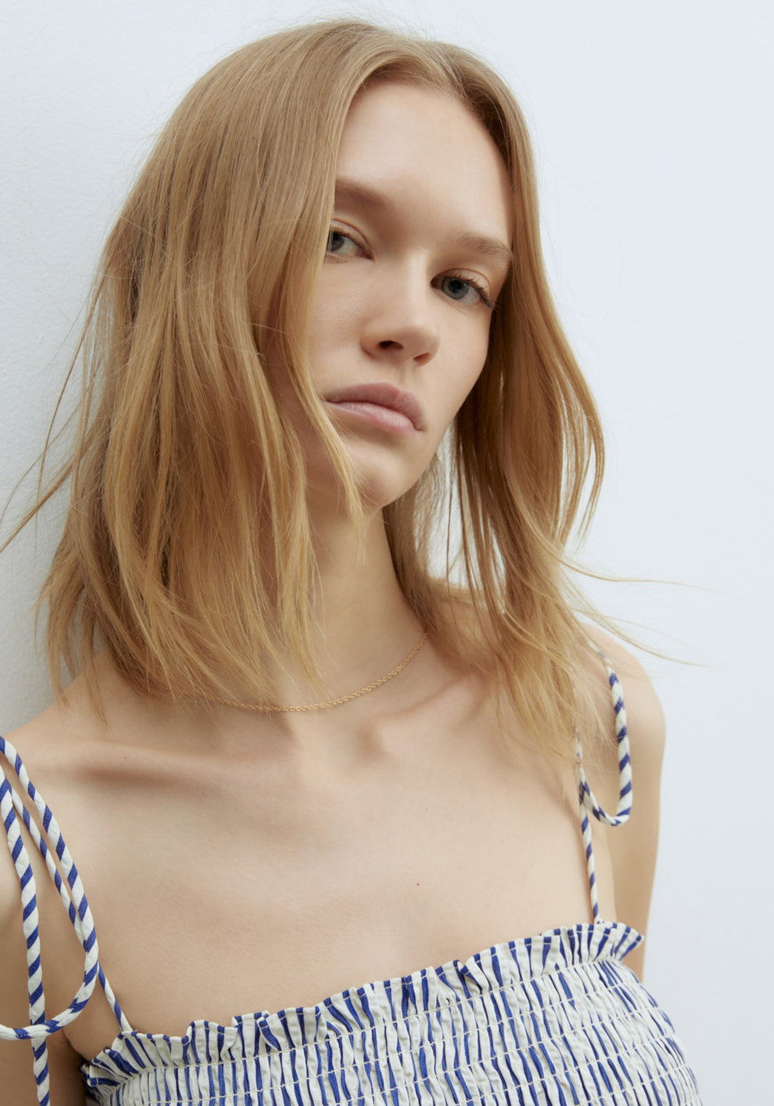 Sfera Midi Dress - Blue Print 5 Shaws Department Stores