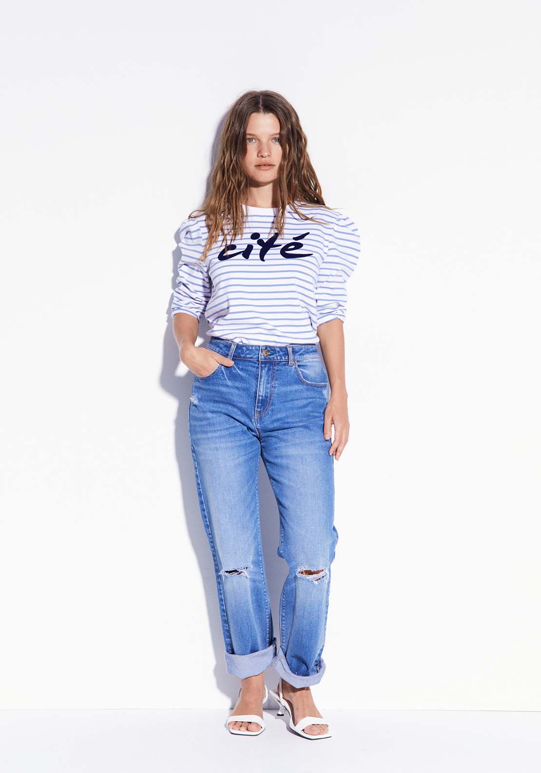 Sfera Striped T-shirt 3 Shaws Department Stores