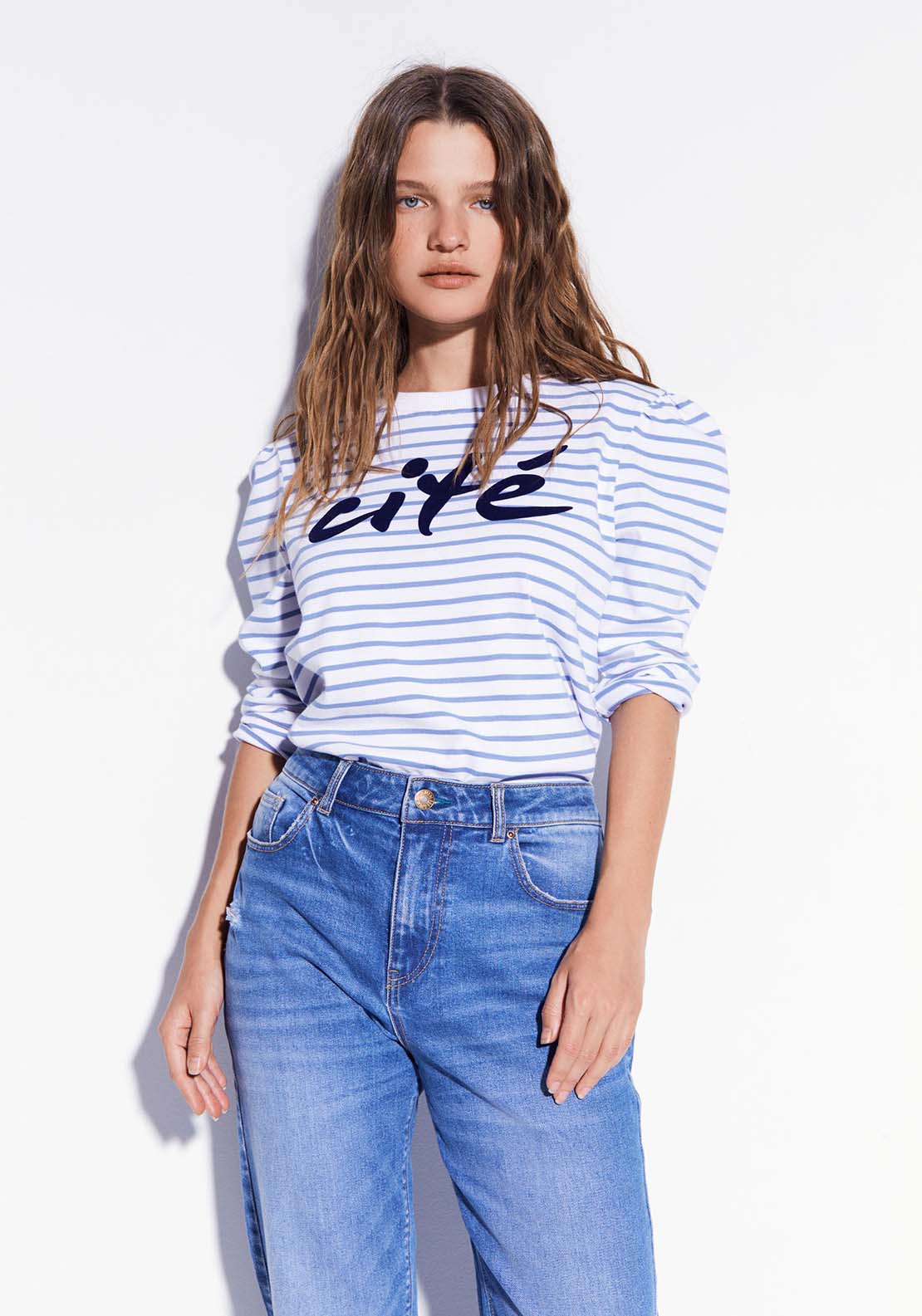 Sfera Striped T-shirt 1 Shaws Department Stores