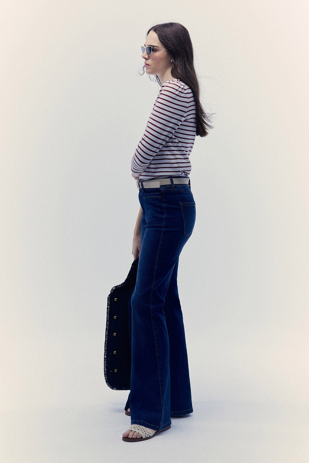 Sfera Stripes top - Red 3 Shaws Department Stores