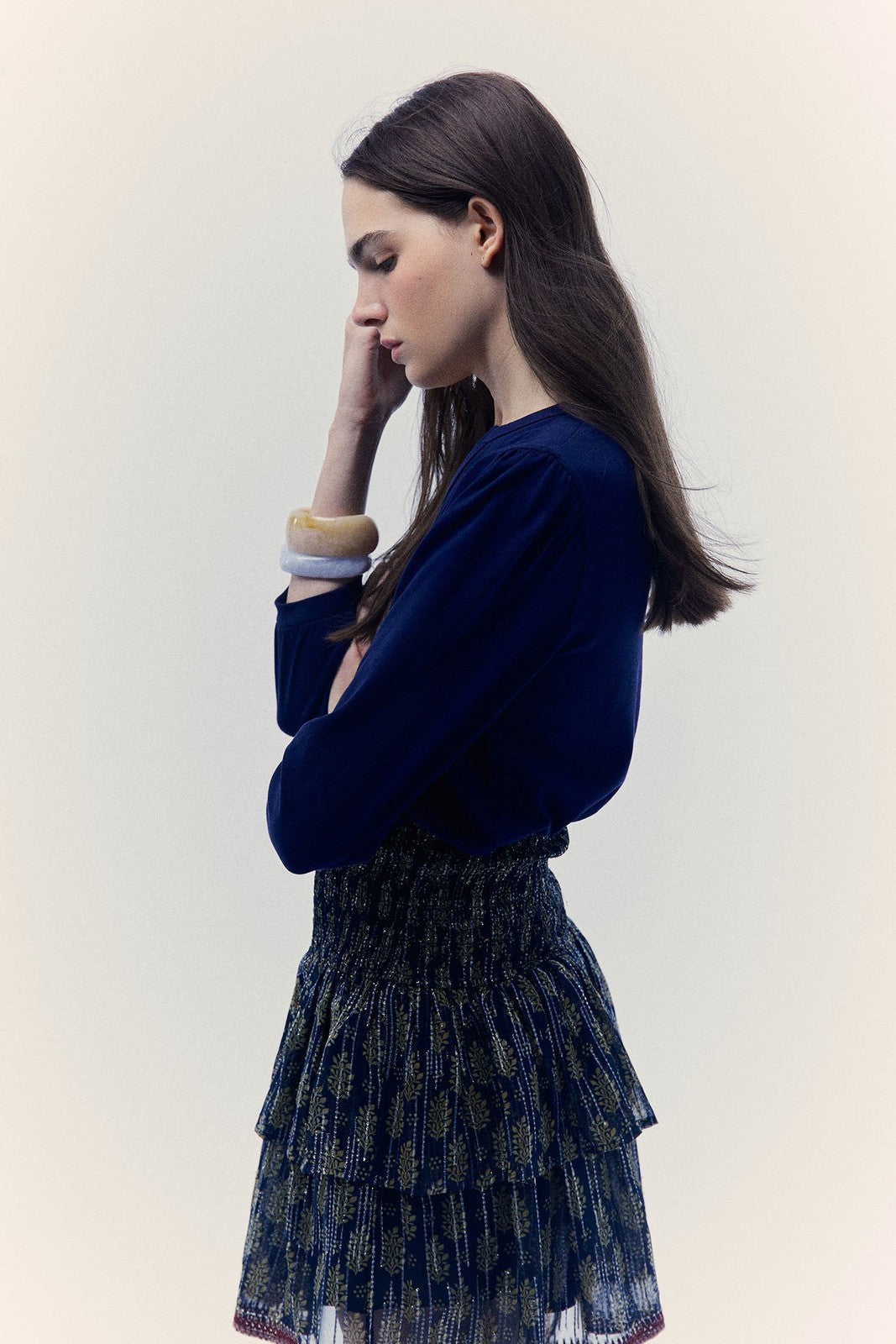 Sfera Henley shirt - Navy 4 Shaws Department Stores