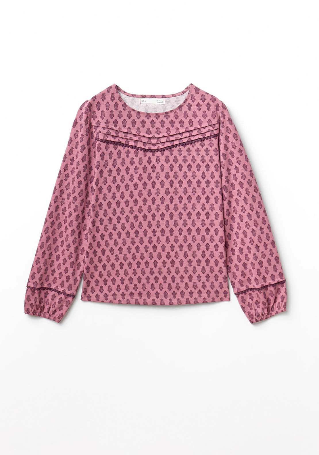 Romantic Long Sleeved T-Shirt - Red