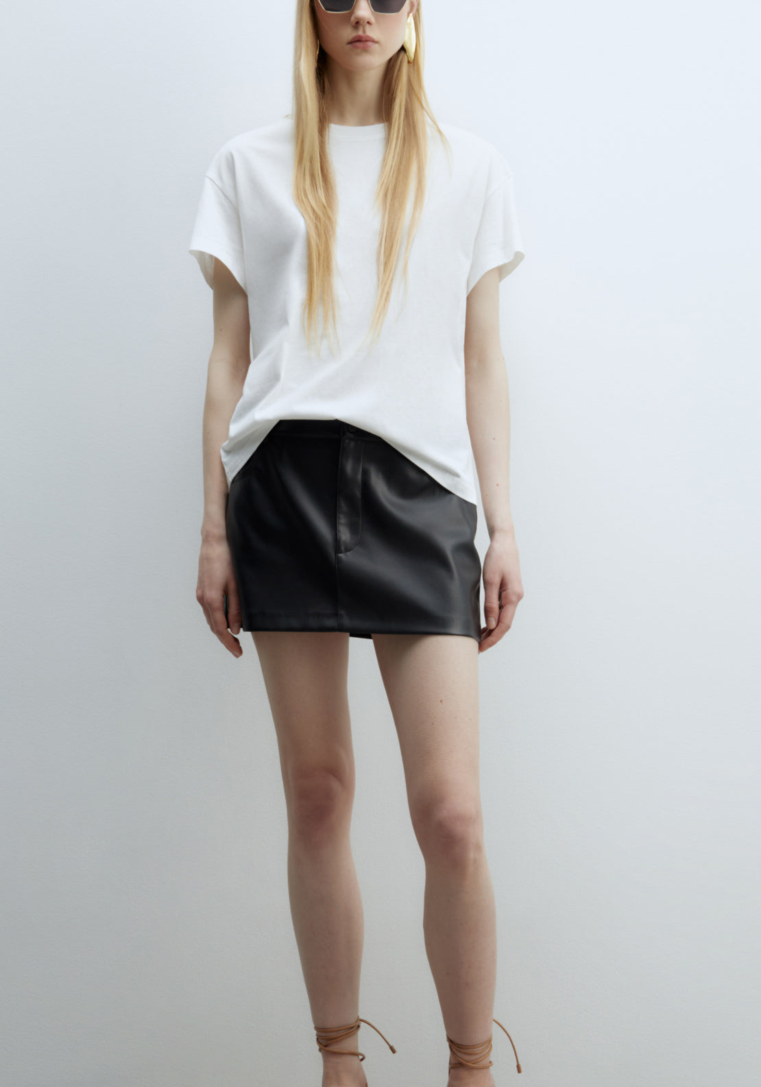 Sfera Plain T-shirt - White 1 Shaws Department Stores