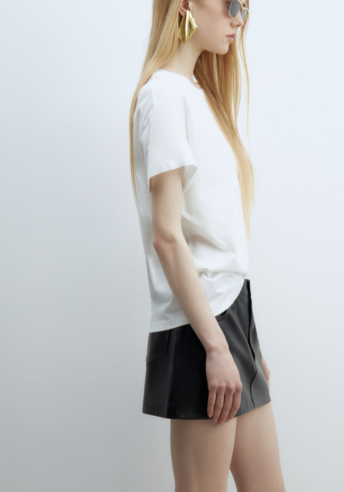 Sfera Plain T-shirt - White 3 Shaws Department Stores