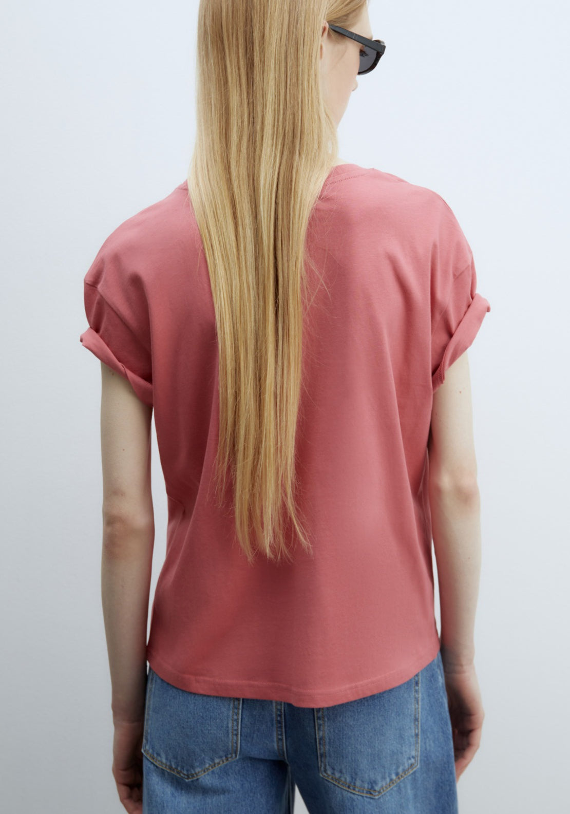 Sfera Plain T-shirt - Pink 2 Shaws Department Stores
