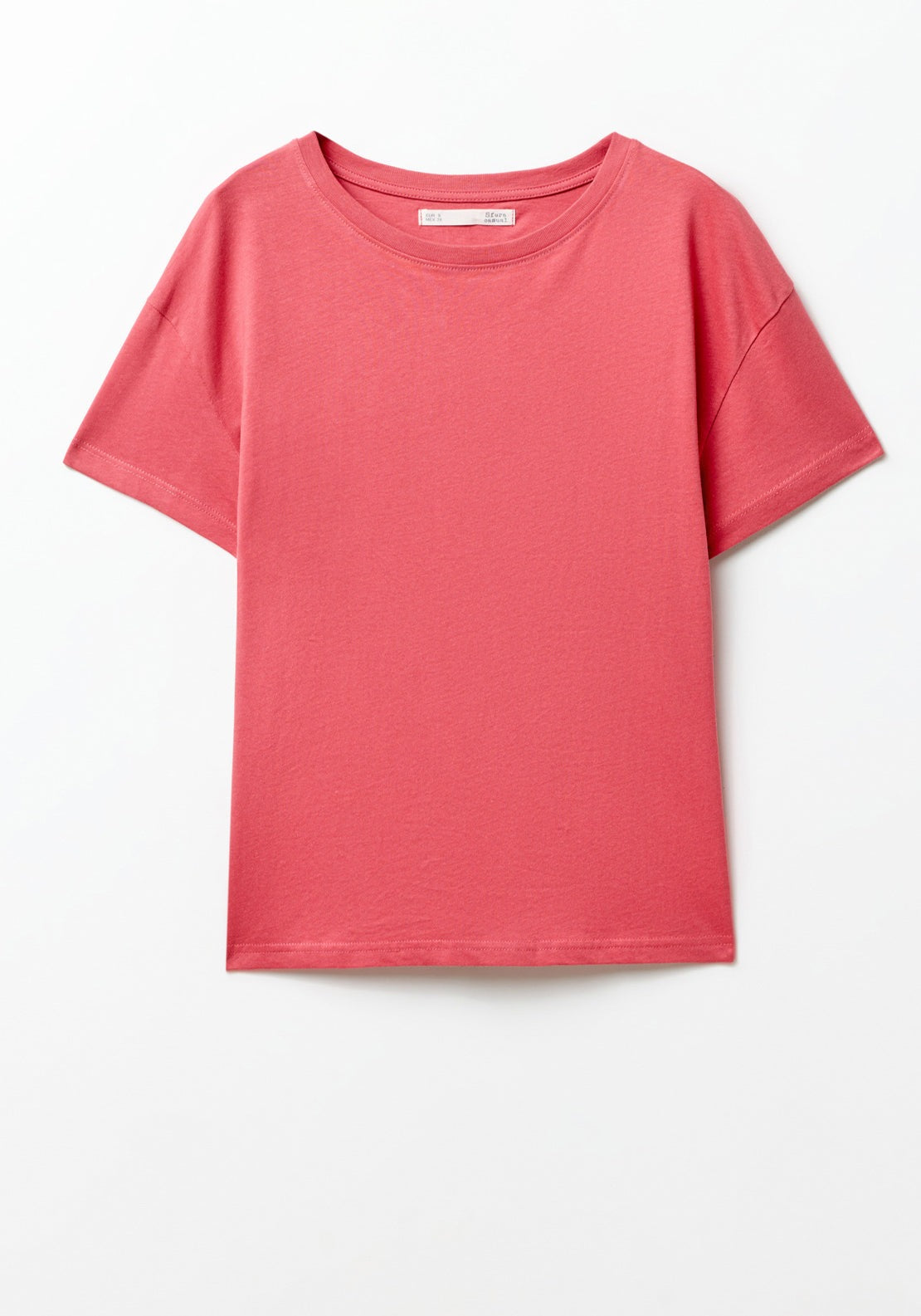 Sfera Plain T-shirt - Pink 5 Shaws Department Stores