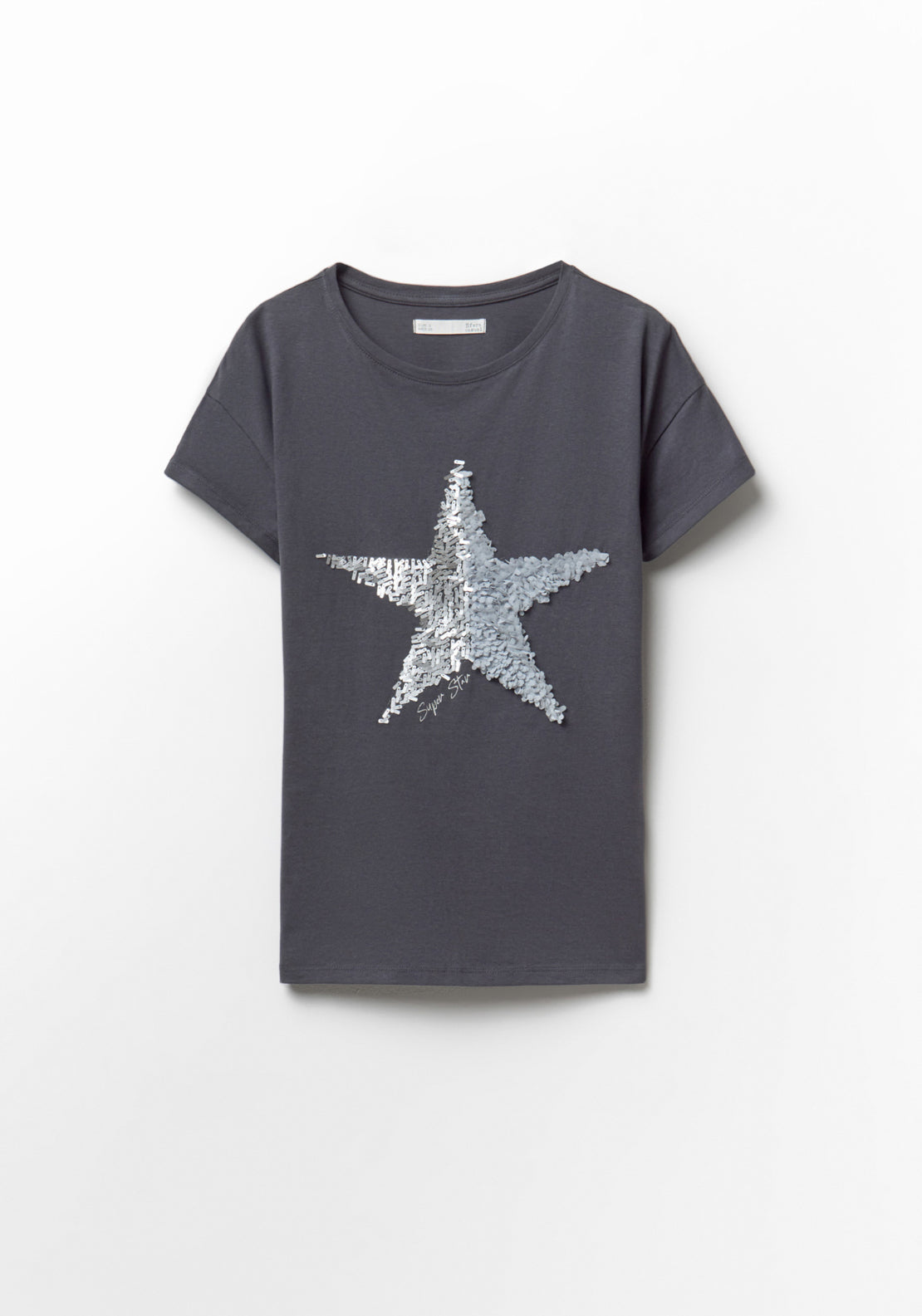 Sequined Top - Grey