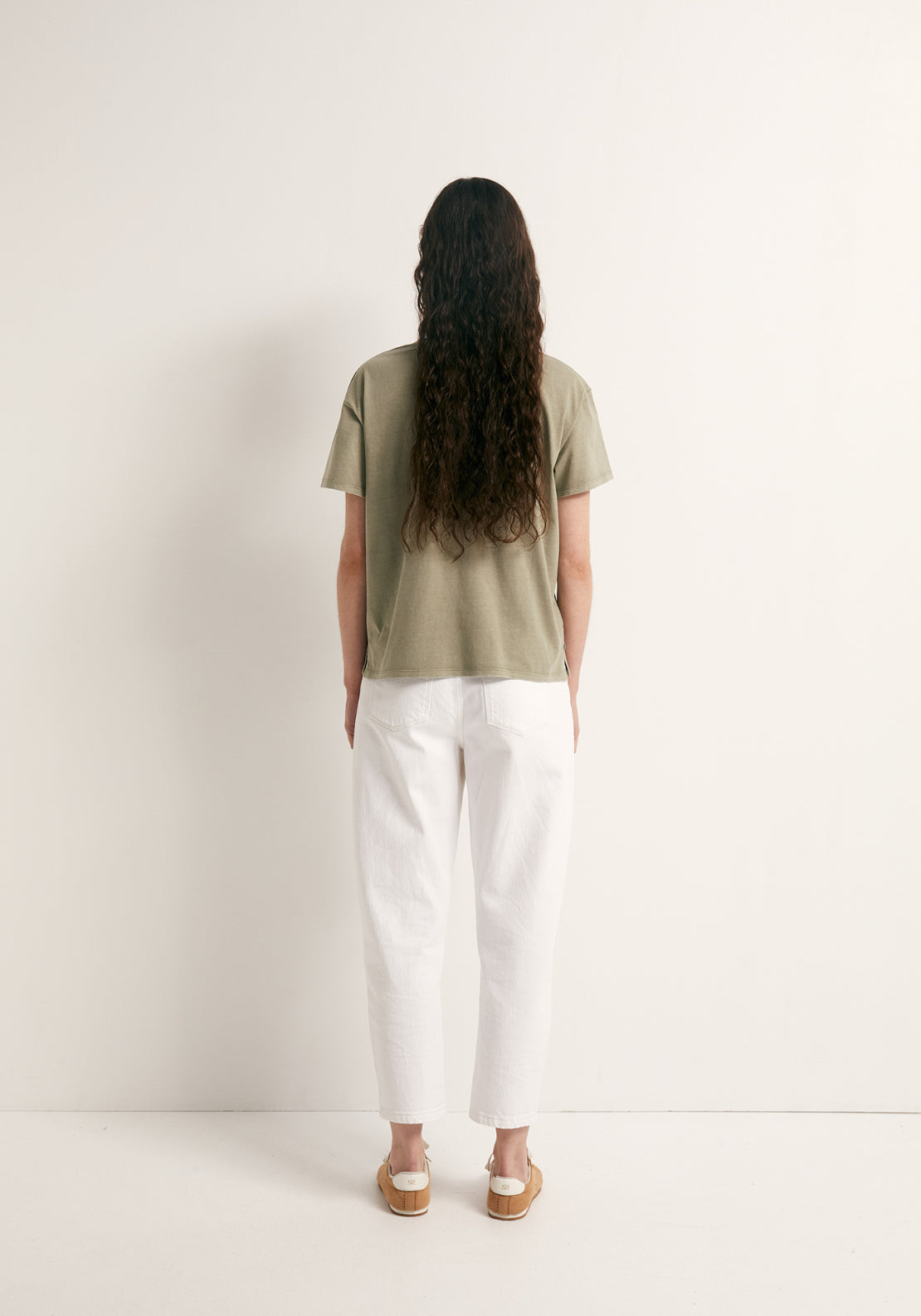Sfera Faded T-Shirt - Green 7 Shaws Department Stores