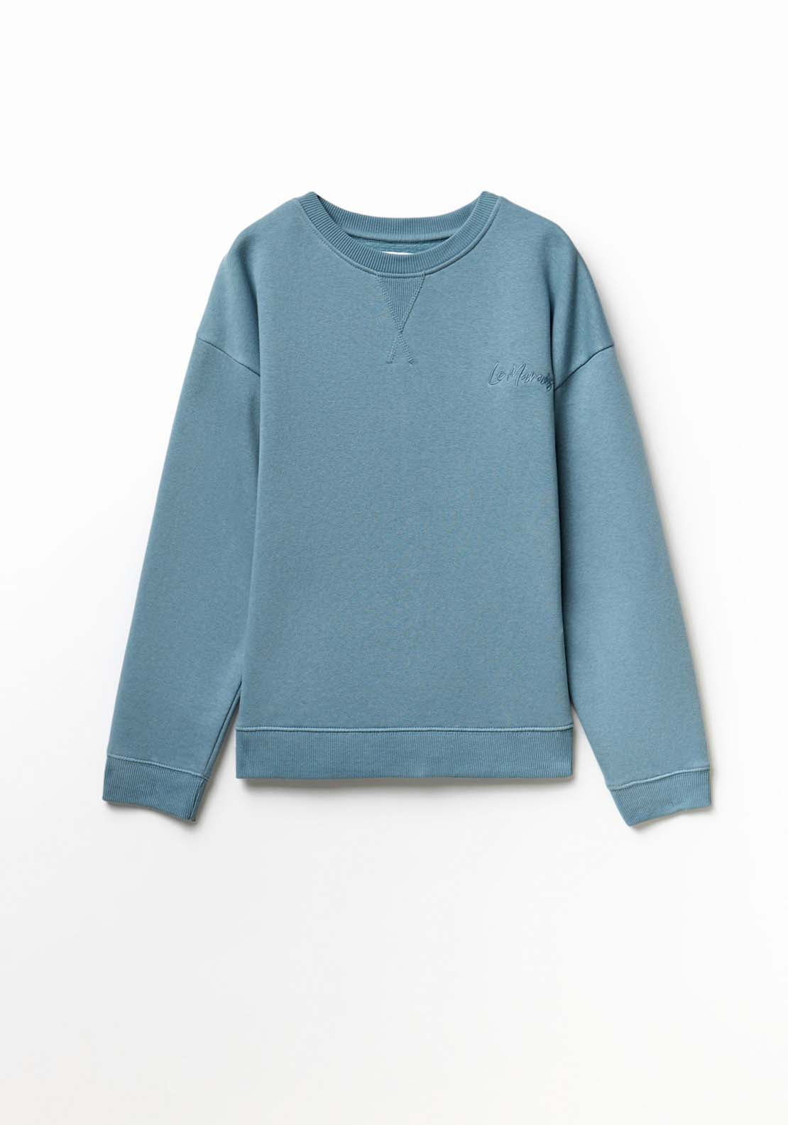 Matching Semi Basic Sweatshirt - Green