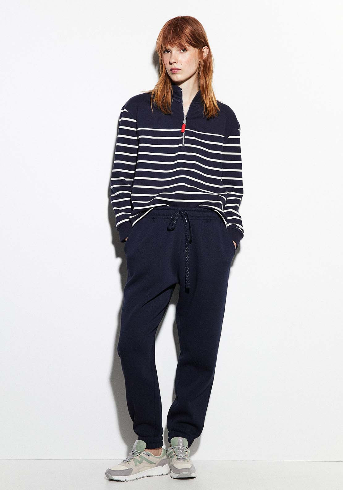 Sfera Basic Trousers - Navy 5 Shaws Department Stores