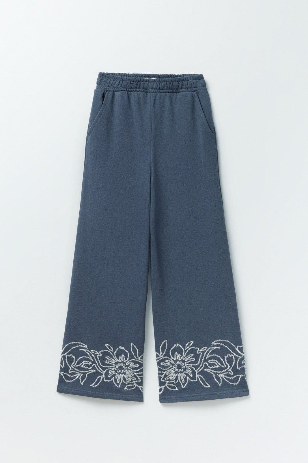 Sfera Embroidered trousers - Lead 6 Shaws Department Stores