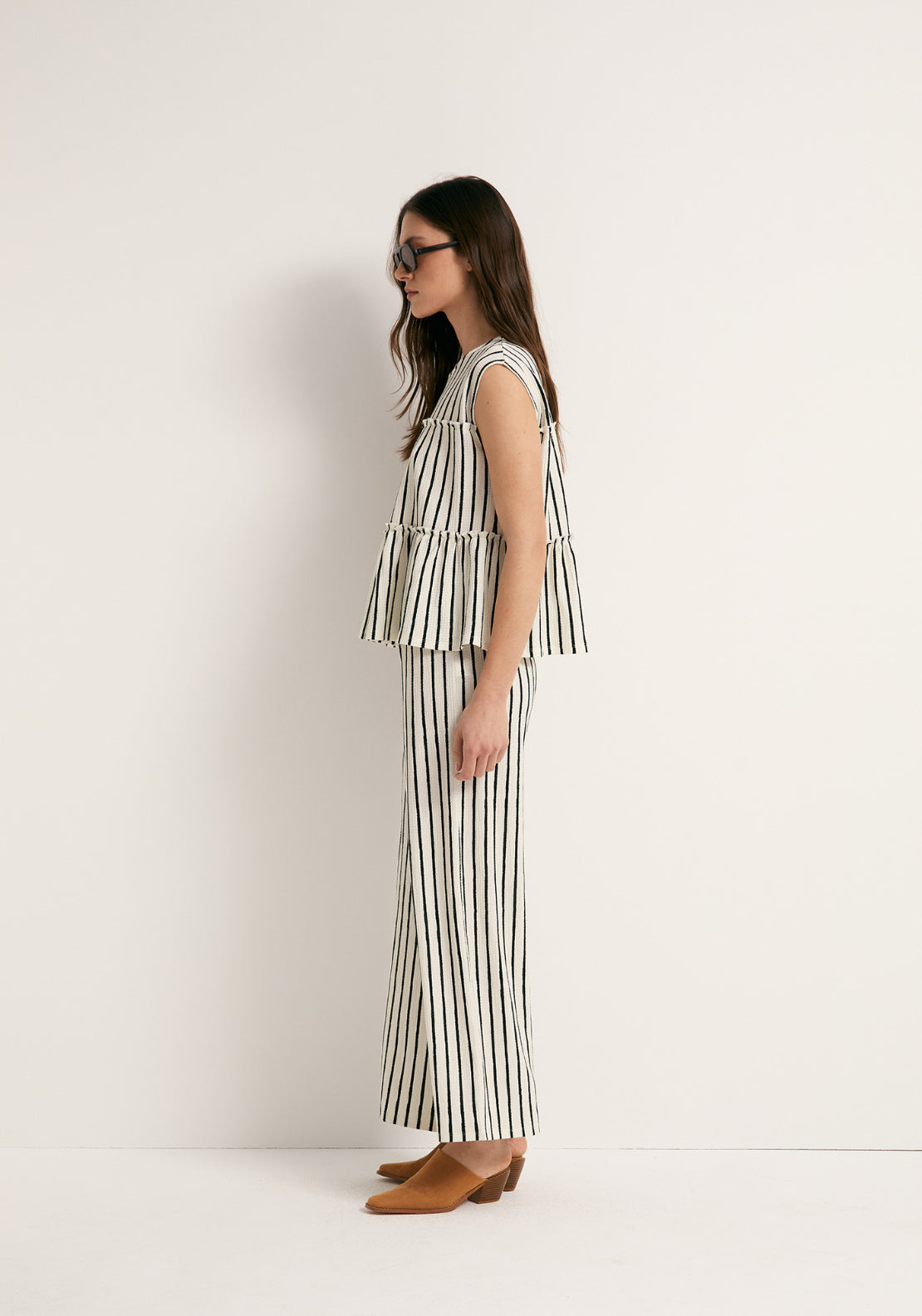 Matching Bambula Trousers - Black