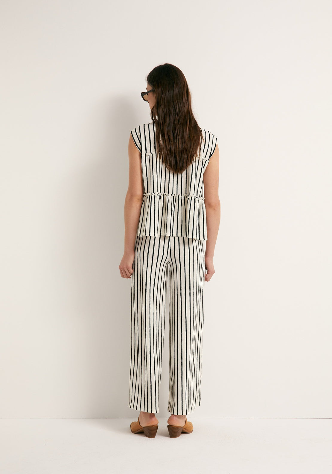 Matching Bambula Trousers - Black