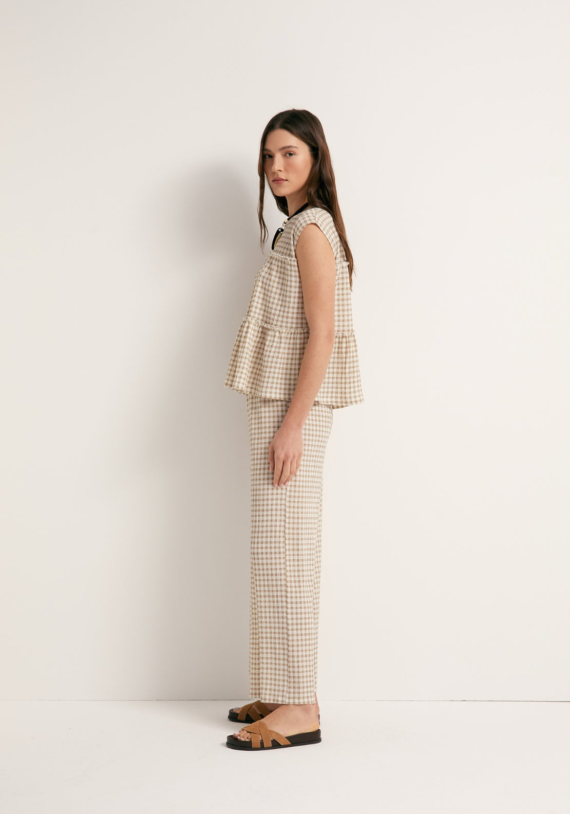 Matching Bambula Trousers - Green