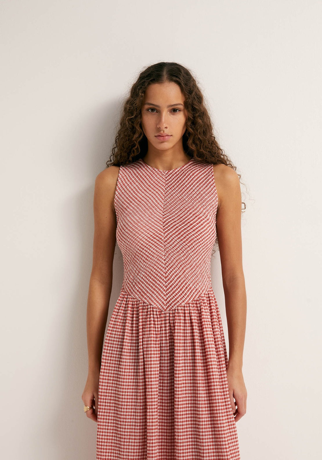 Smocked Dress - Pink