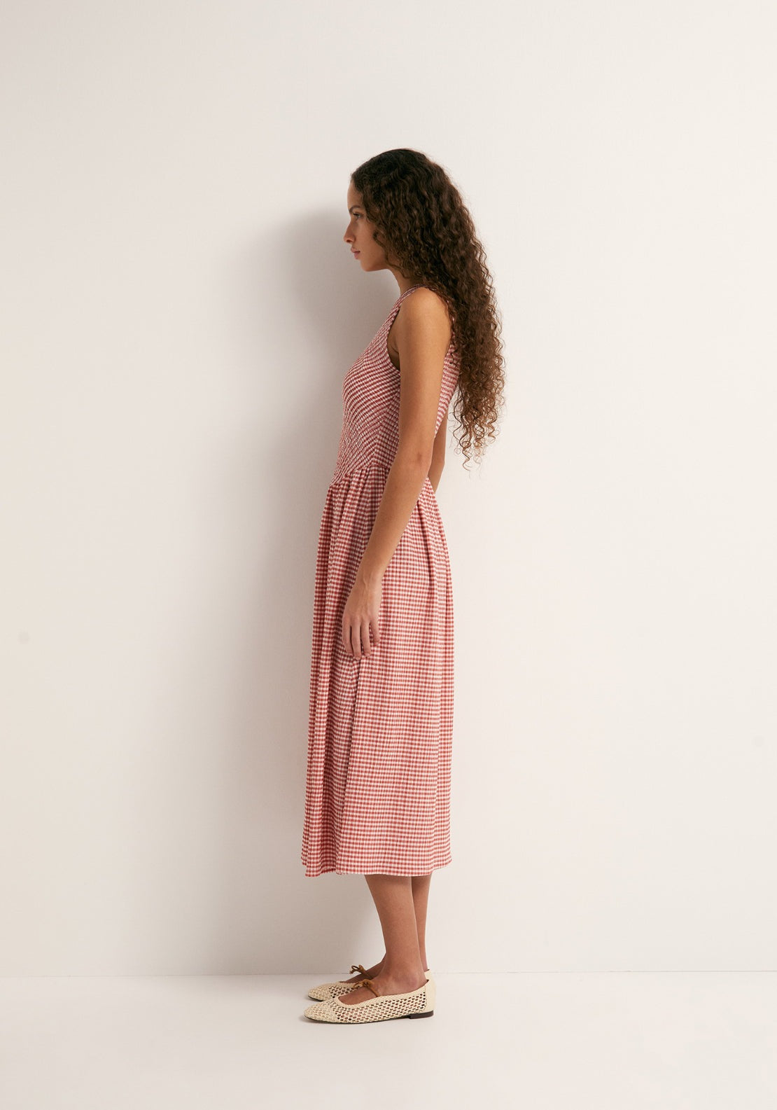 Smocked Dress - Pink