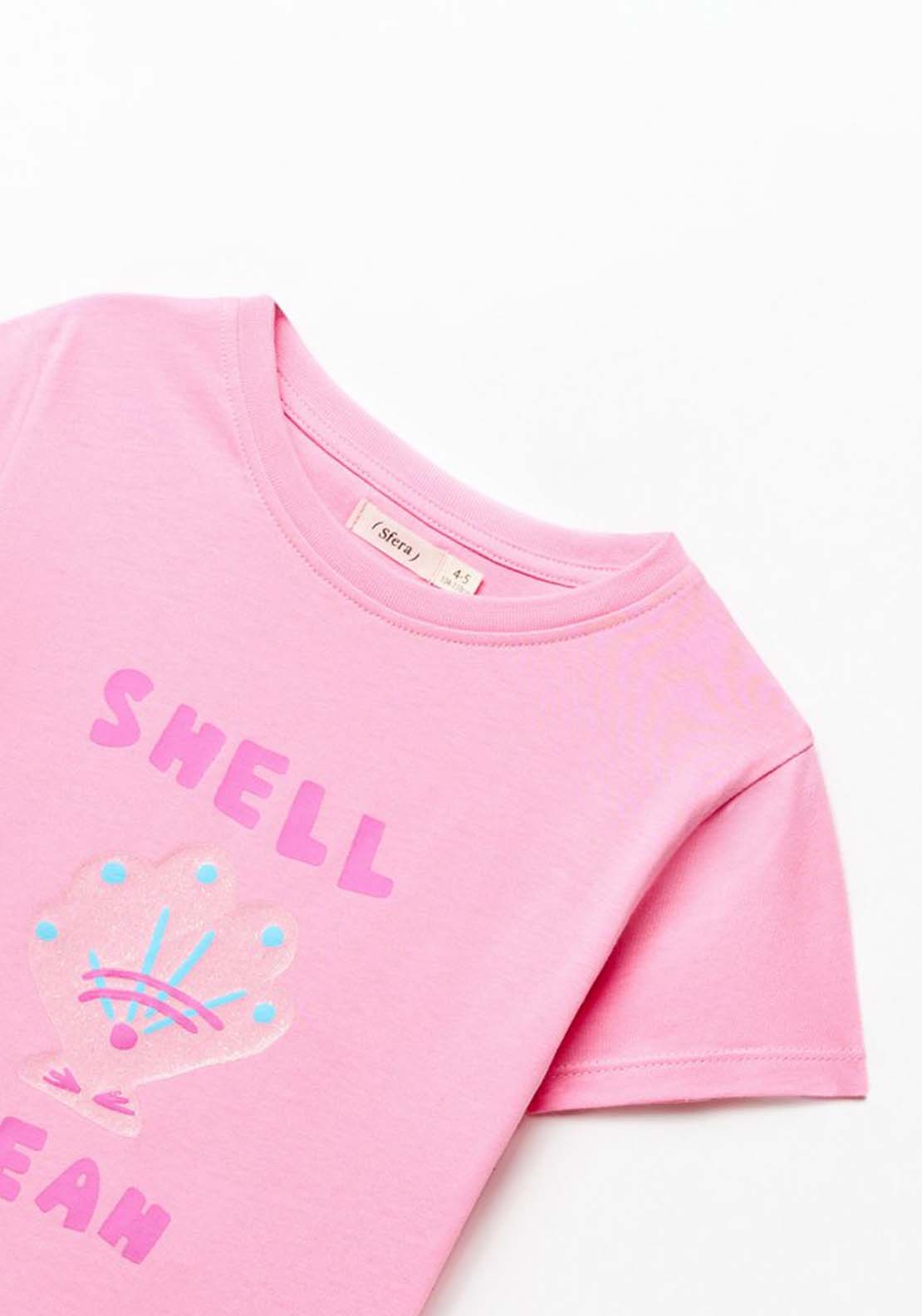 Print T-Shirt - Pink