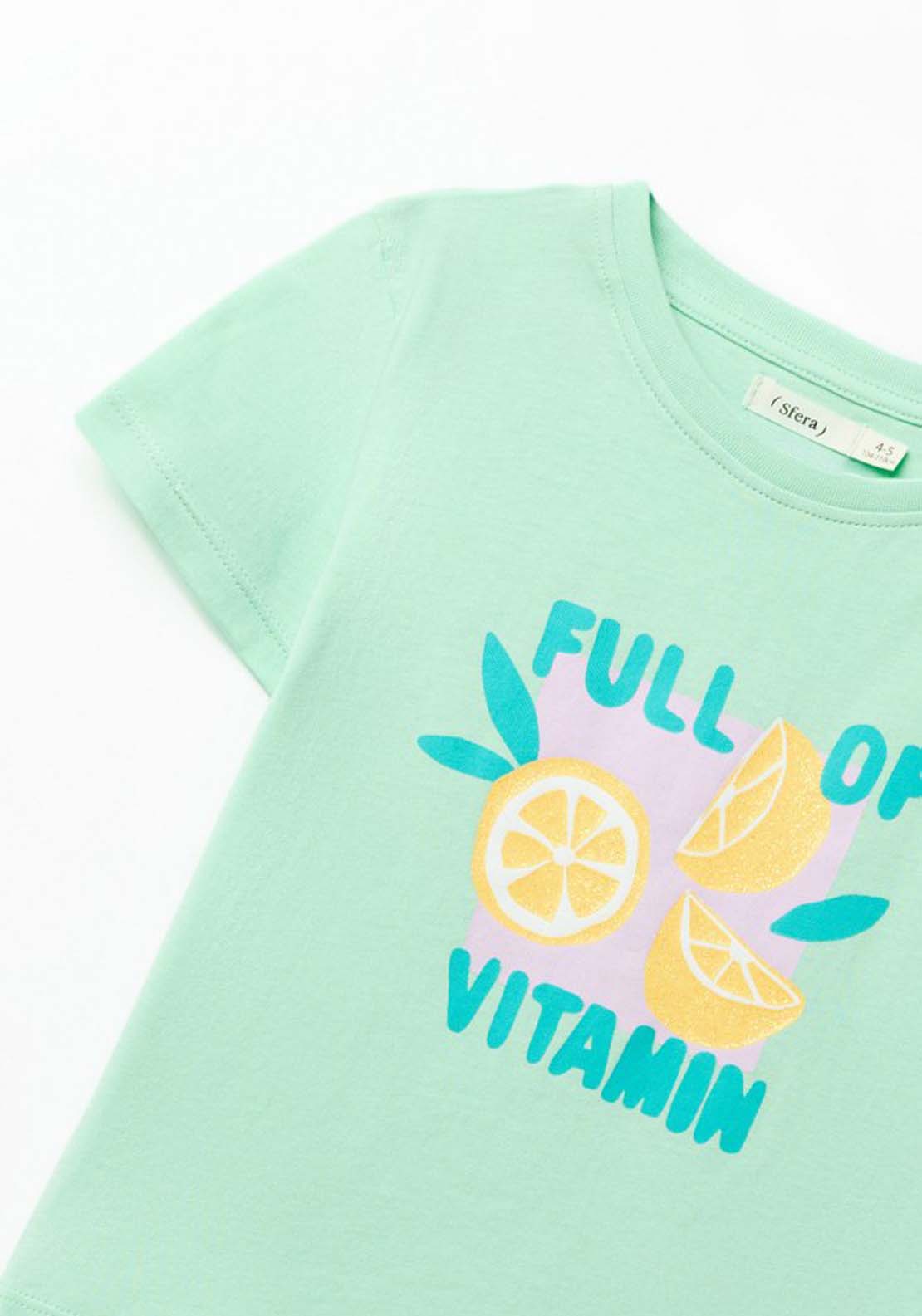 Print T-Shirt - Green