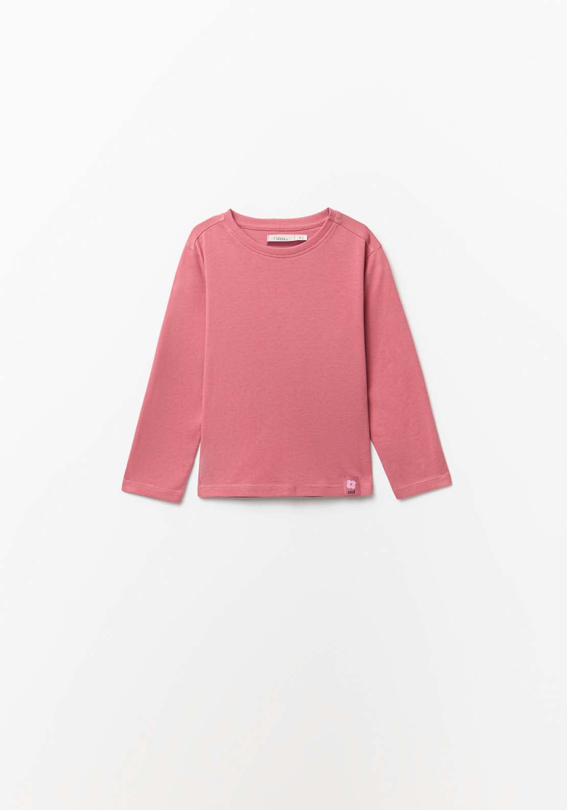 Basic Long Sleeved T-Shirt - Pink