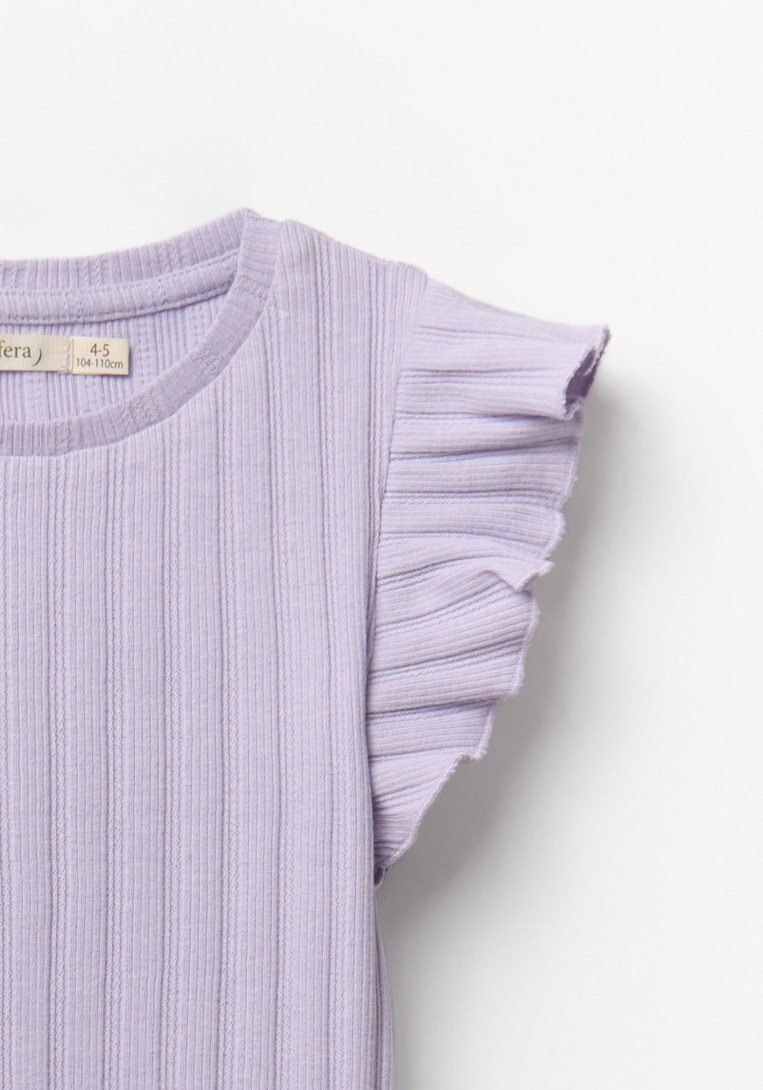 Rib-Knit Top - Purple