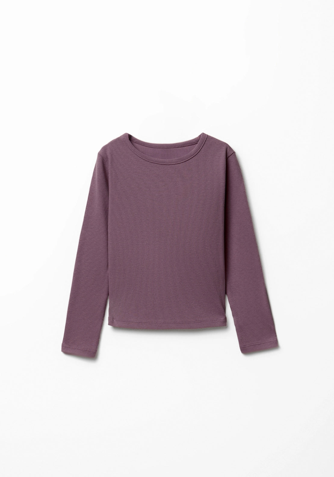 Ribbed Top - Dark Purple