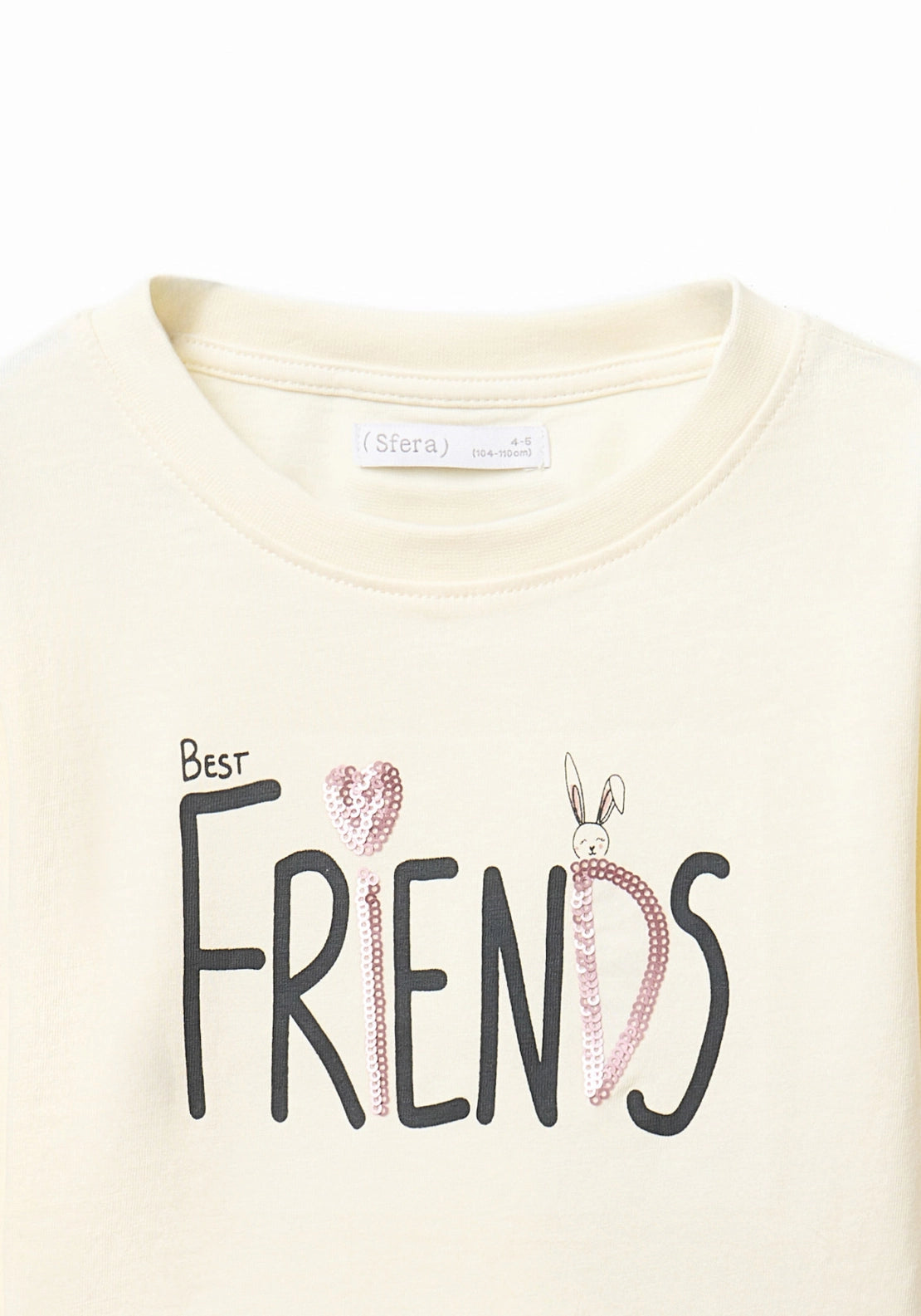 Friends Graphic Long Sleeve T-Shirt - Cream
