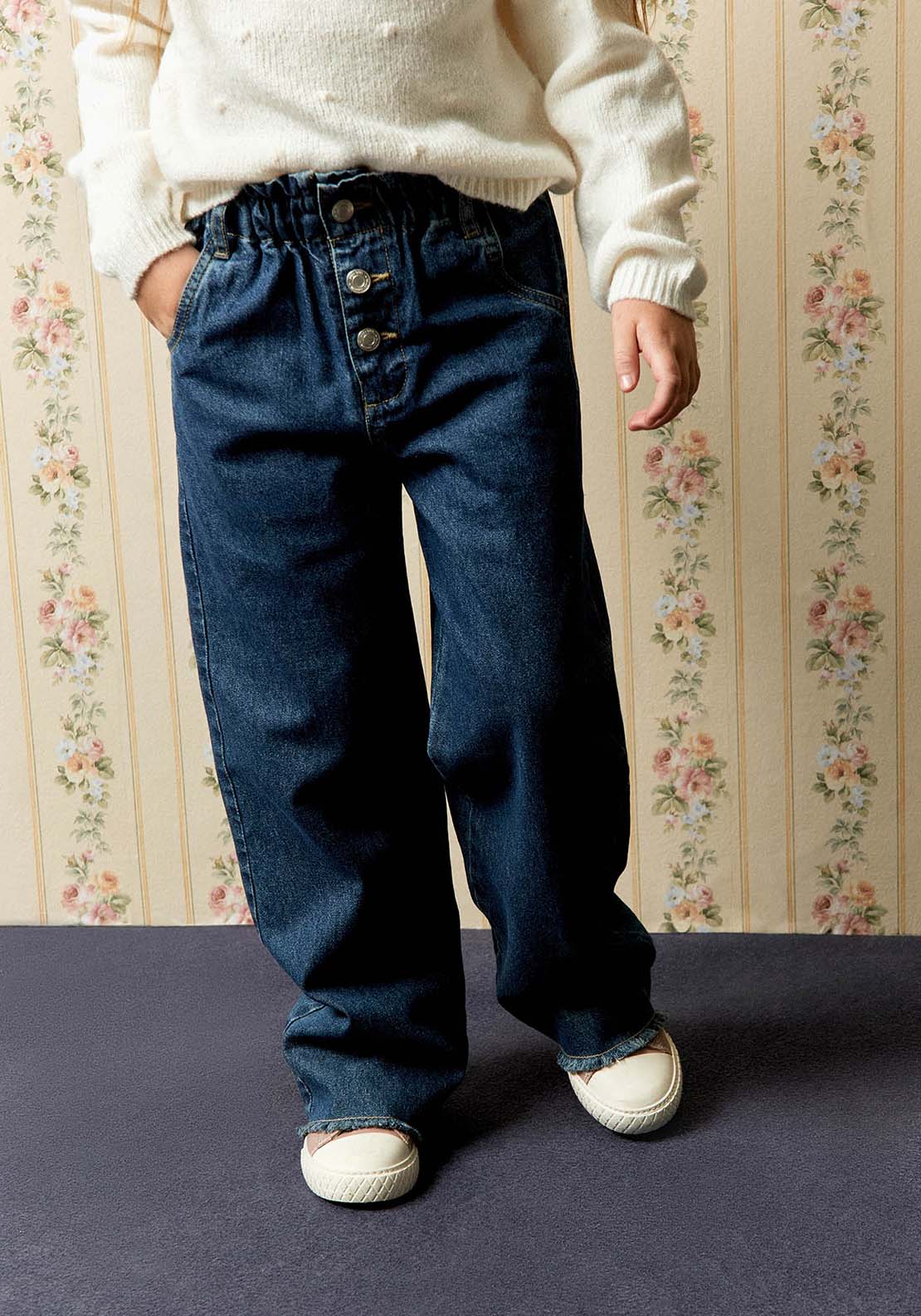 Baggy Trouser - Blue
