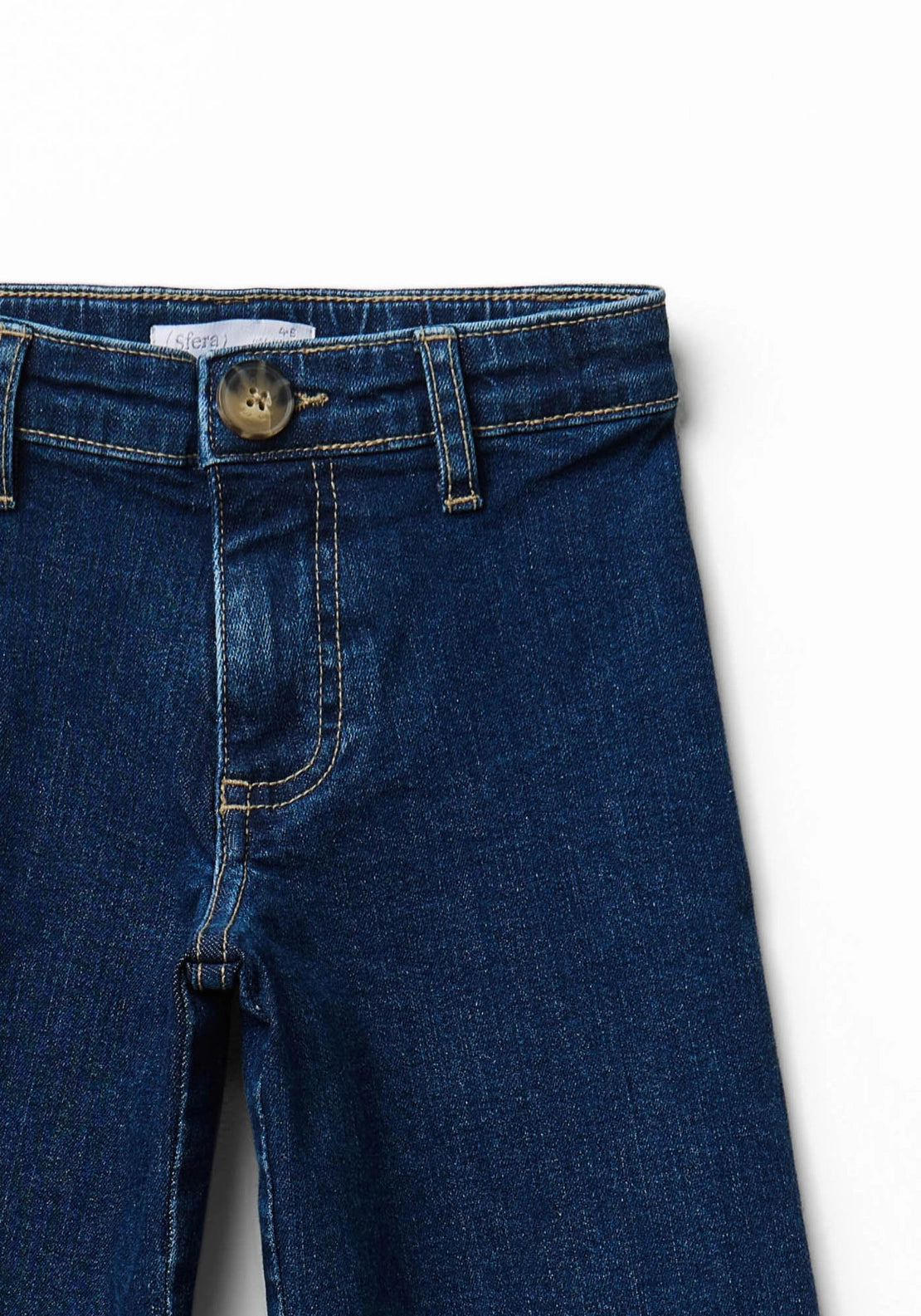 Sailor Style Jeans - Denim Dark Blue
