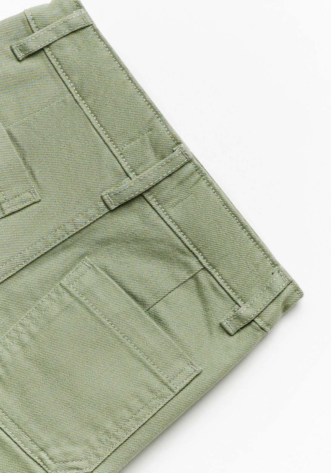 Sfera Wide Leg Jeans - Green 3 Shaws Department Stores