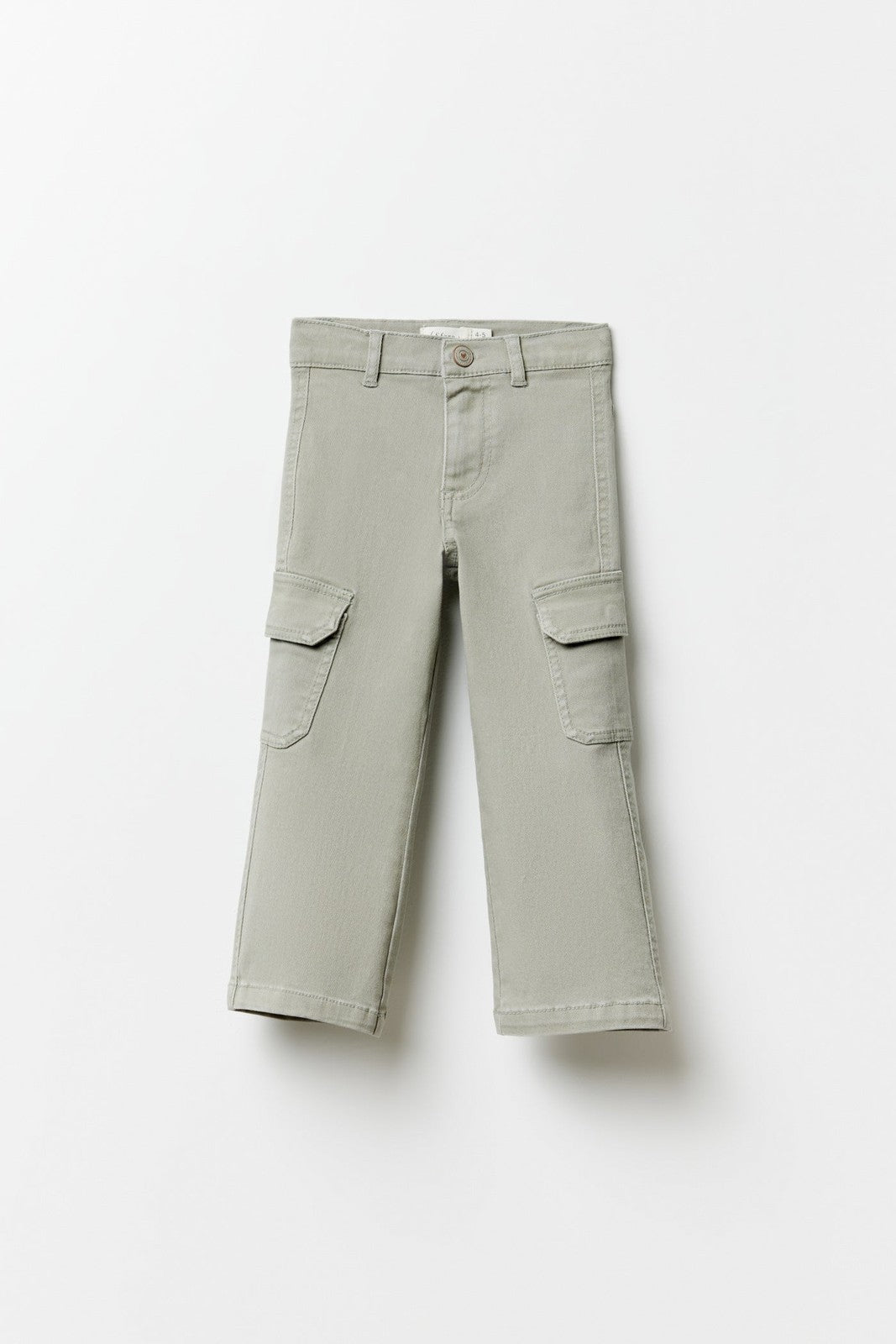 Sfera Denim cargo trousers - Green 1 Shaws Department Stores