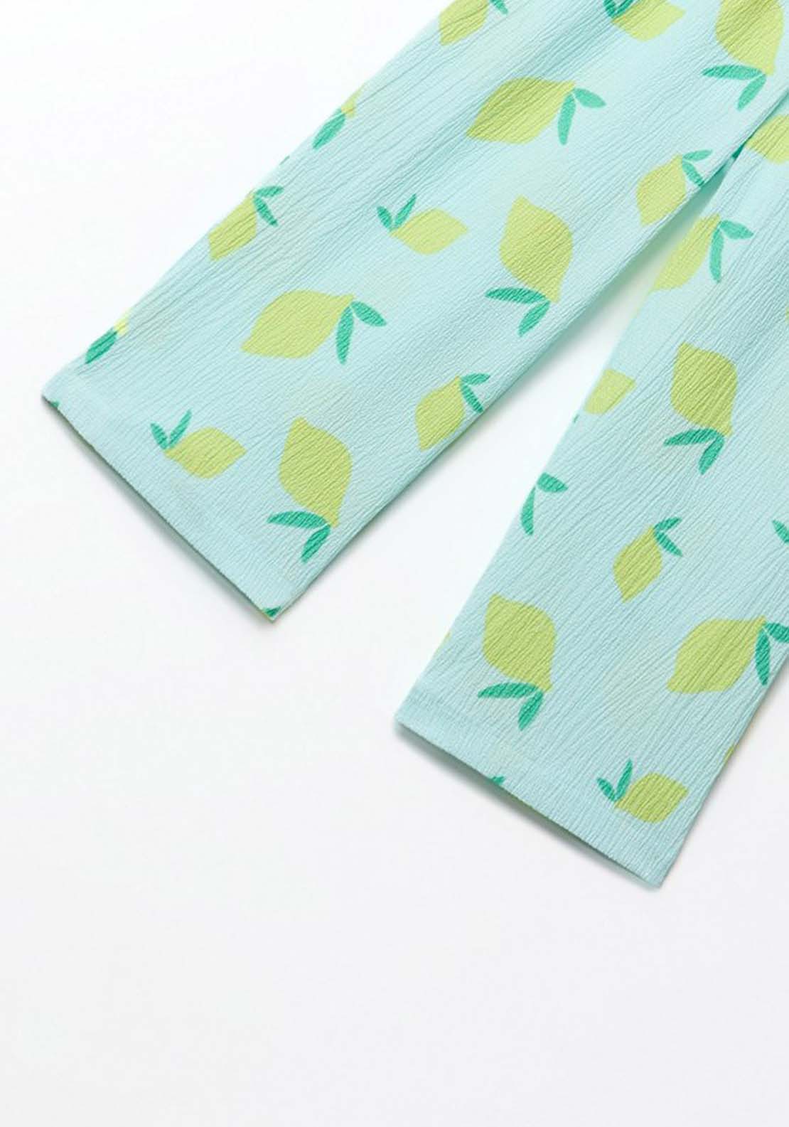 Printed Trousers - Blue
