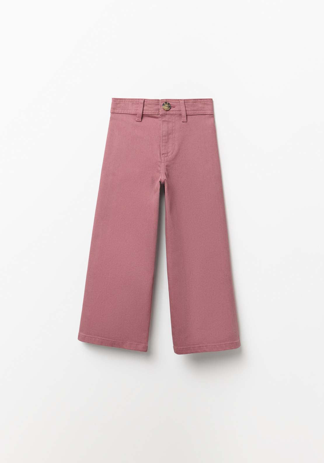 Bell-Bottom Pants - Pink