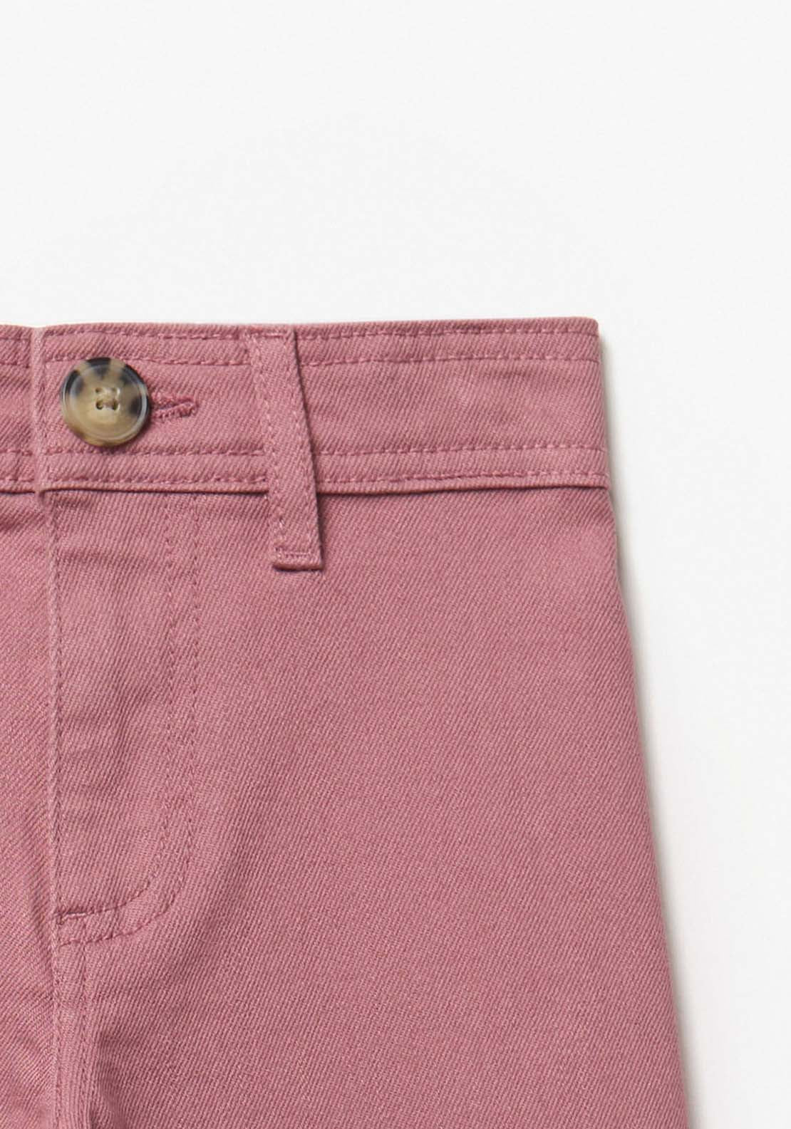 Bell-Bottom Pants - Pink