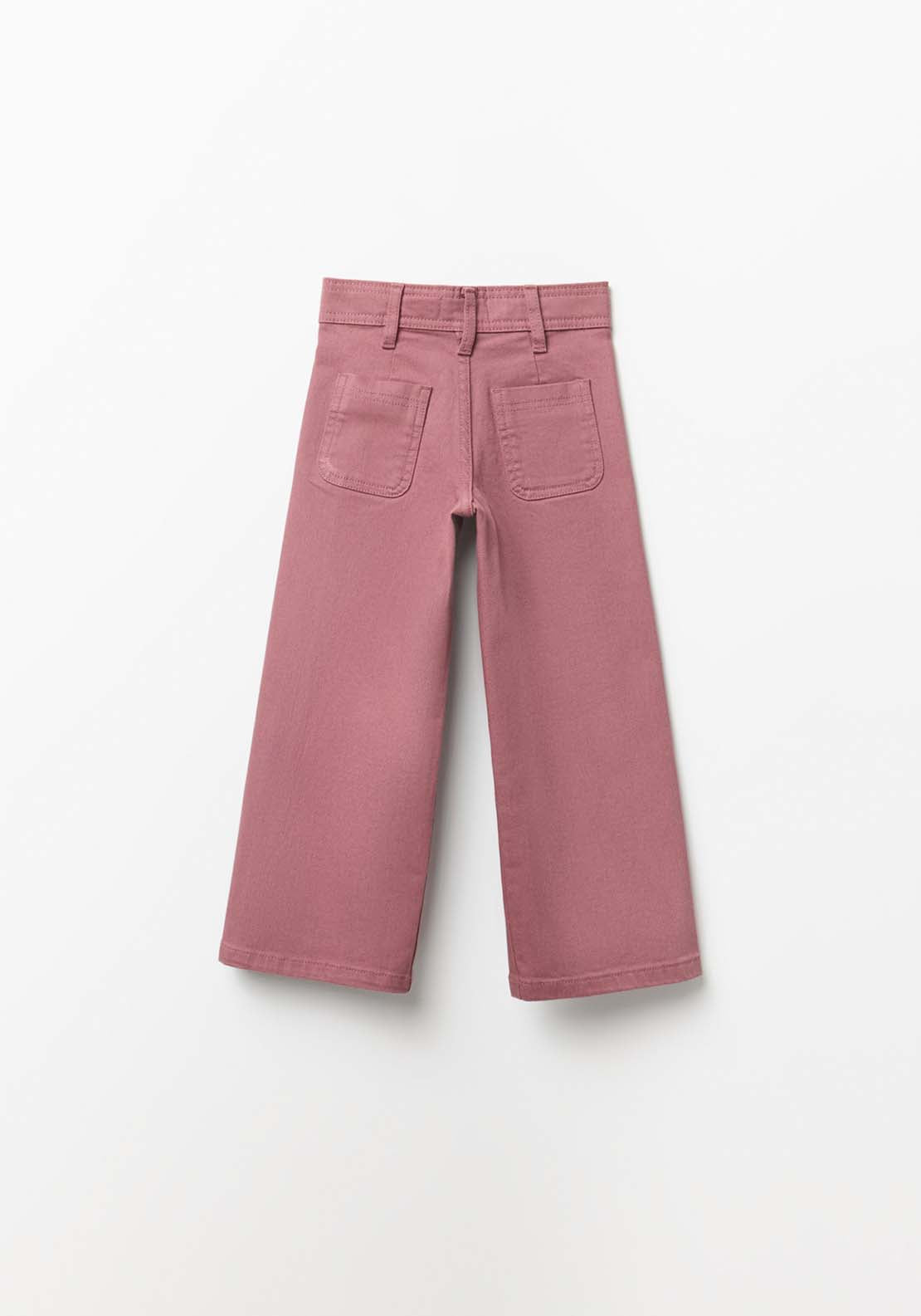 Bell-Bottom Pants - Pink