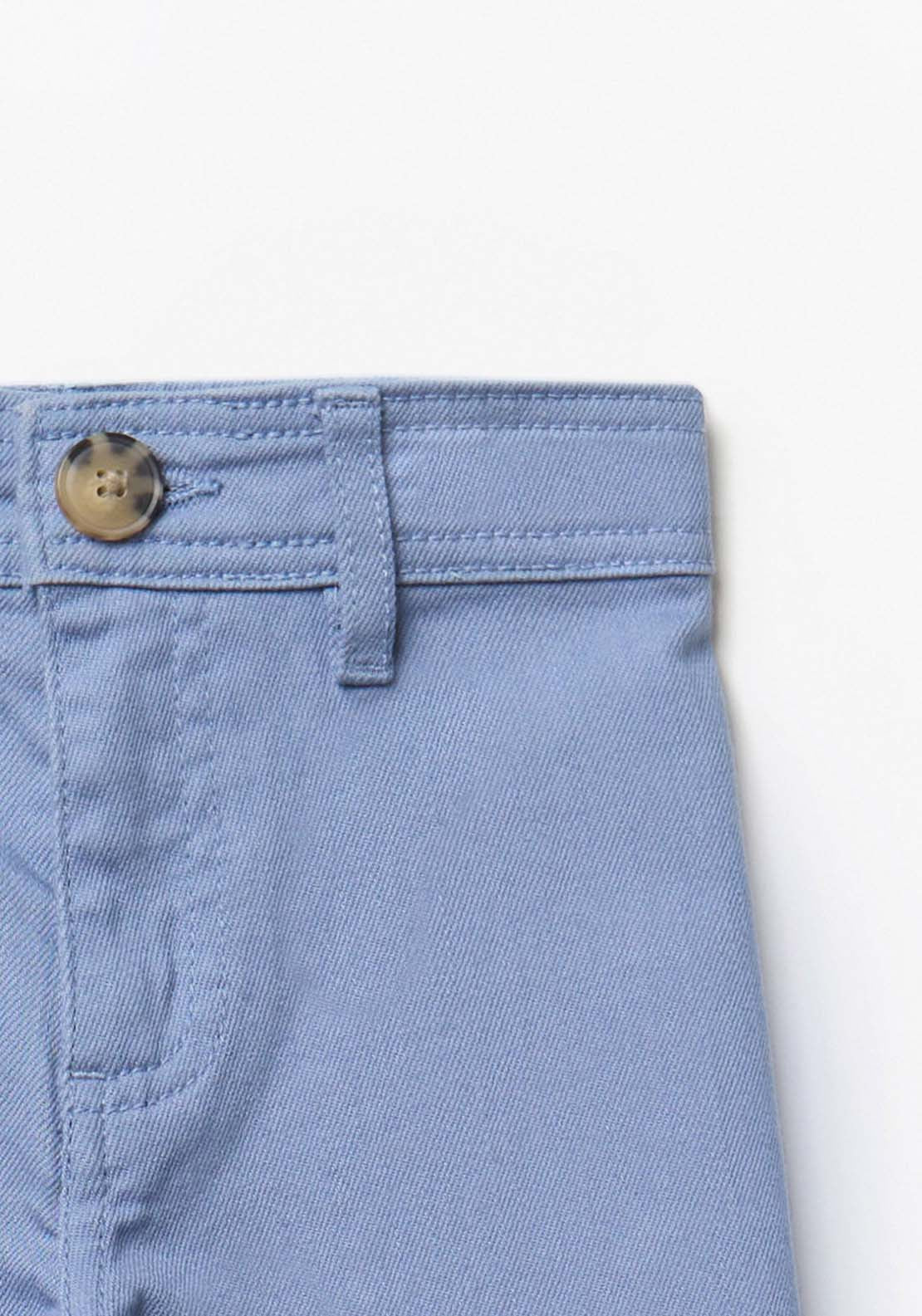 Bell Bottom Pants - Blue