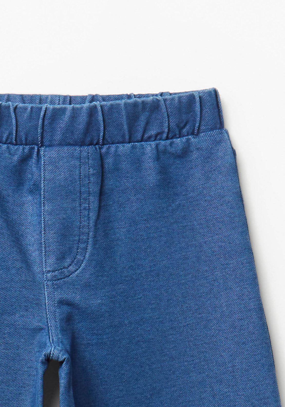 Marine Denim Trousers - Blue