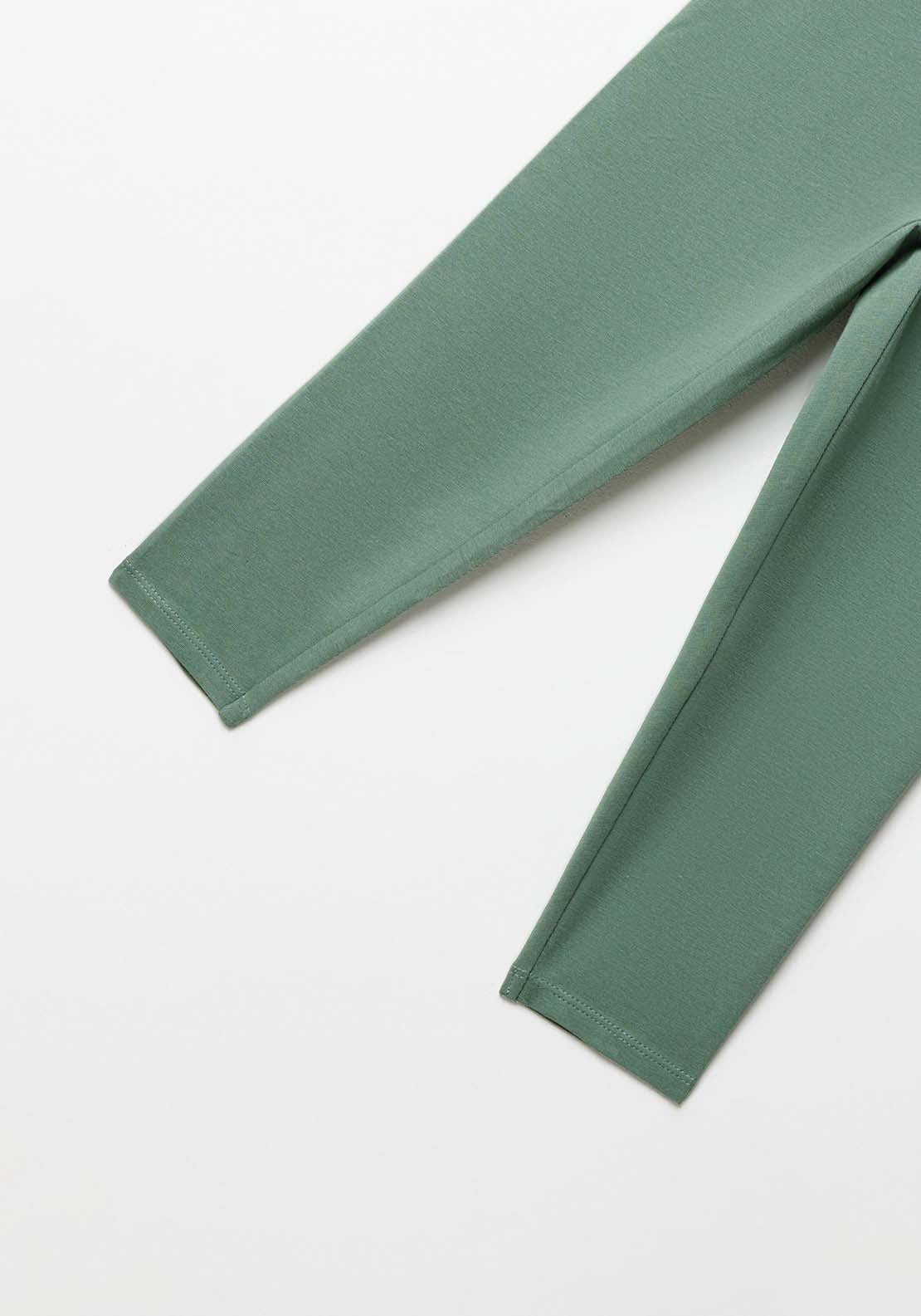 Sfera Girl Plain Leggings - Green 3 Shaws Department Stores