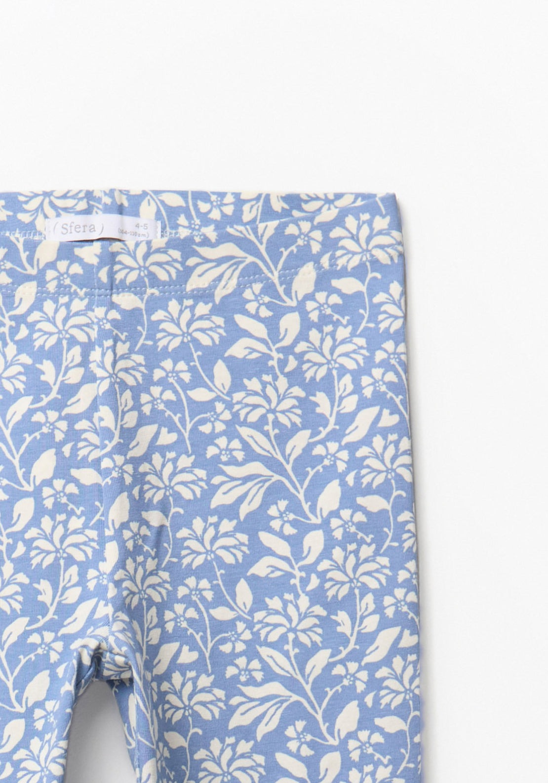 Sfera Elastic Waist Plain Leggings - Blue 2 Shaws Department Stores