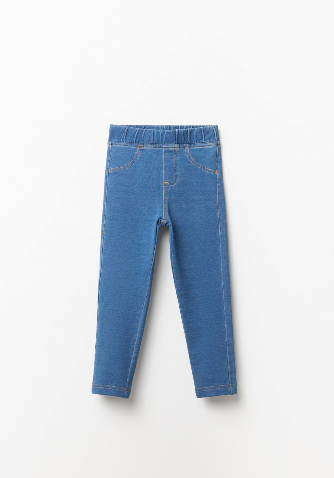 Denim Leggings - Denim Medium Wash