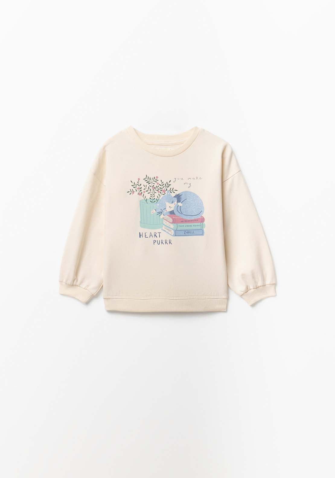 Printed Fleece Set - Green