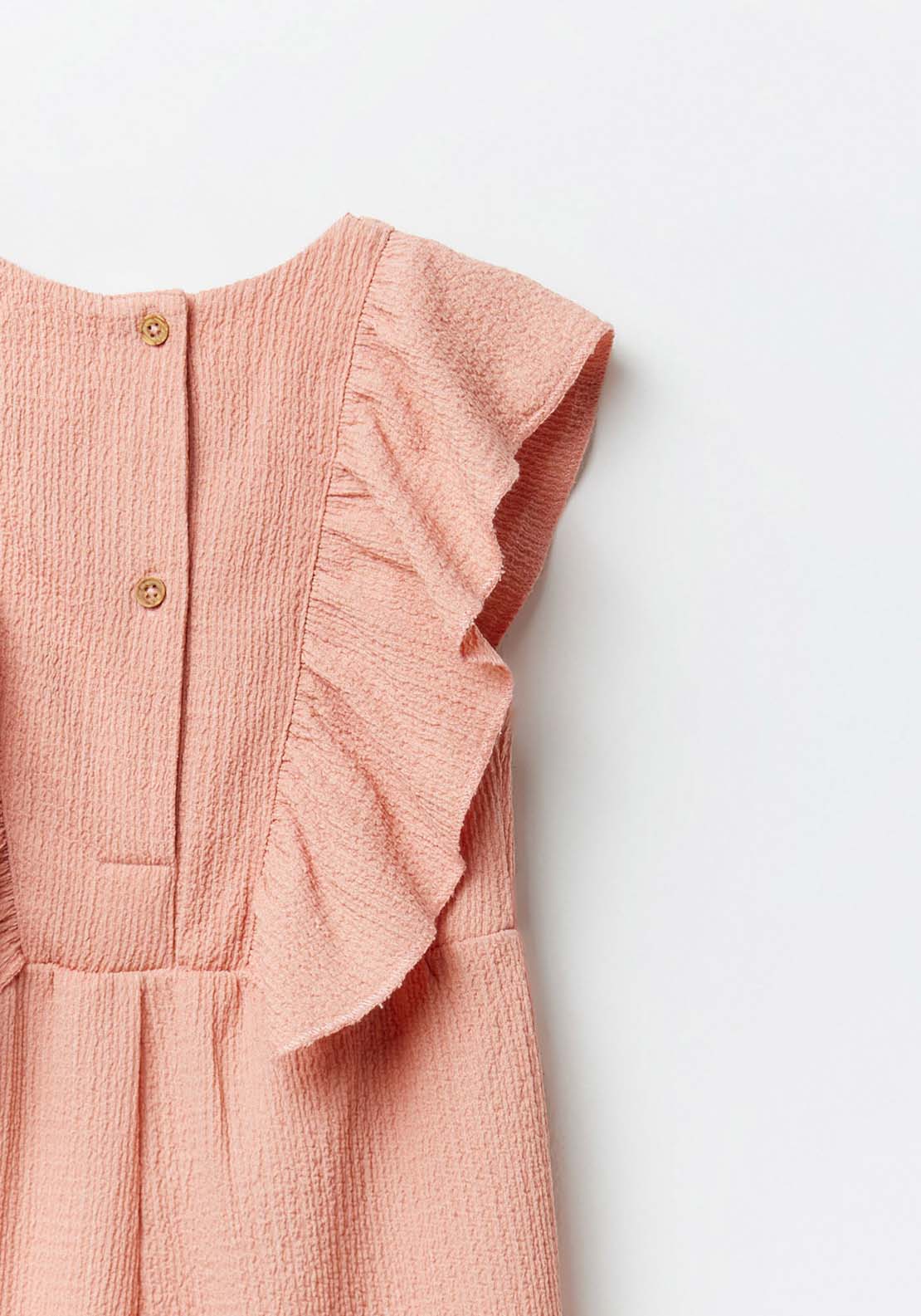 Sfera Long structured jumpsuit - Salmon 7 Shaws Department Stores