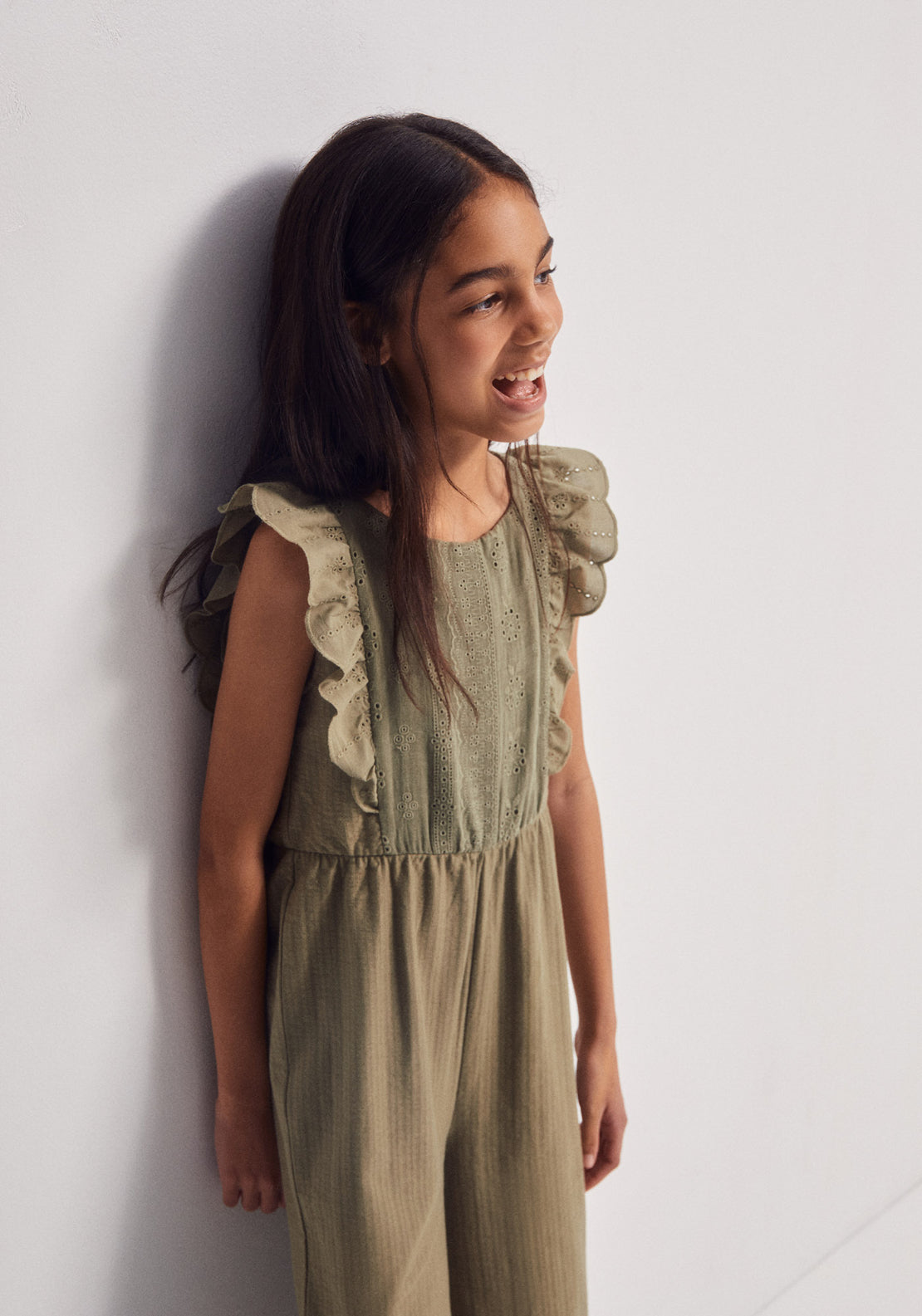 Fancy Circular Jumpsuit - Green