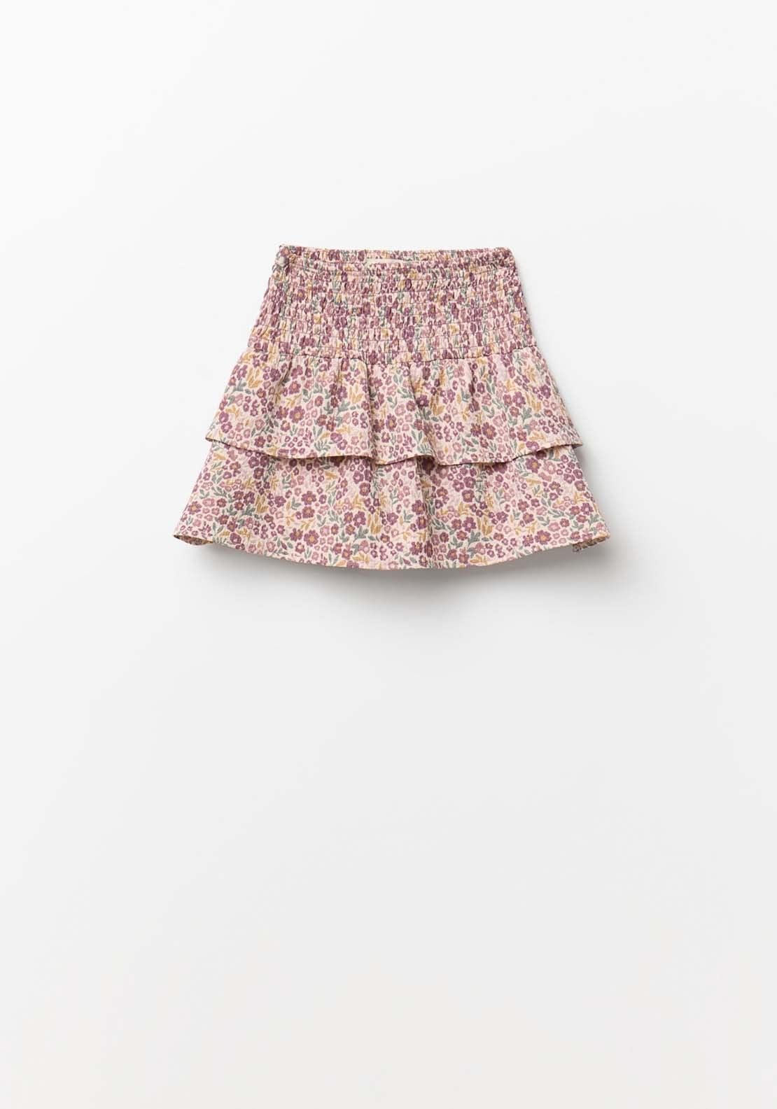 Structured Skort - Nude